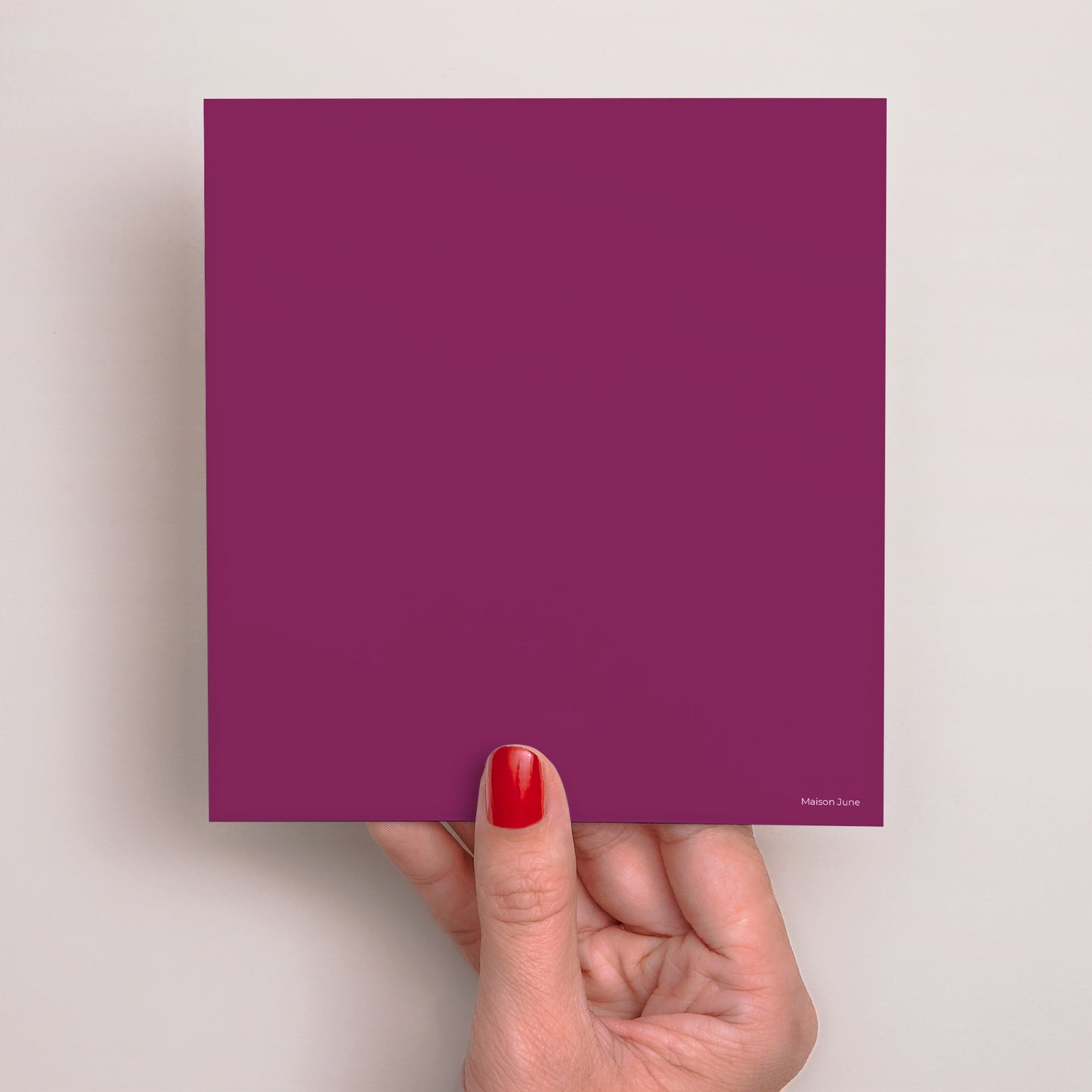 Invitations Anniversaire Adulte Carré 80 ans Typo photo N° 3