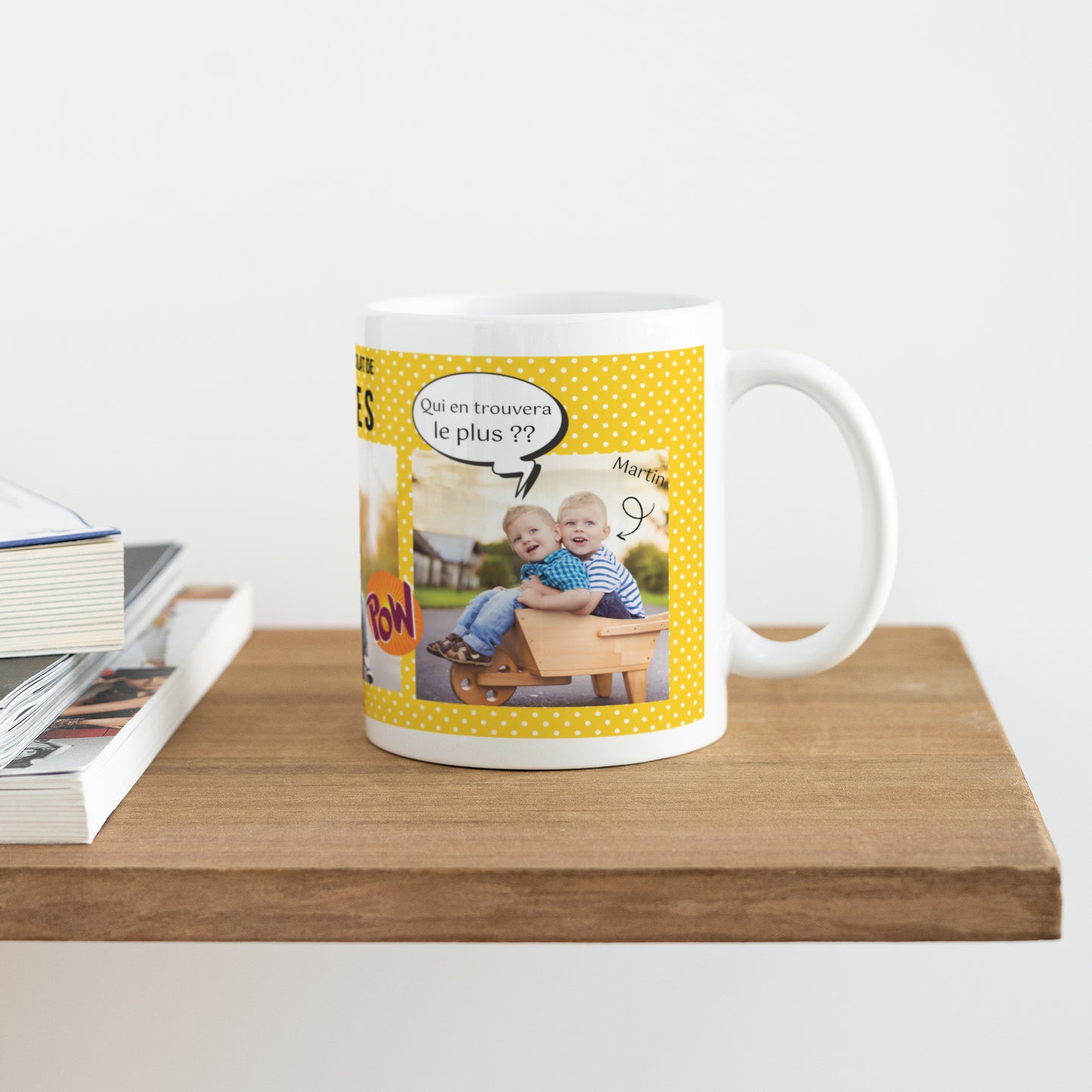 Mug Objets Blanc Chasse aux oeufs photo N° 4