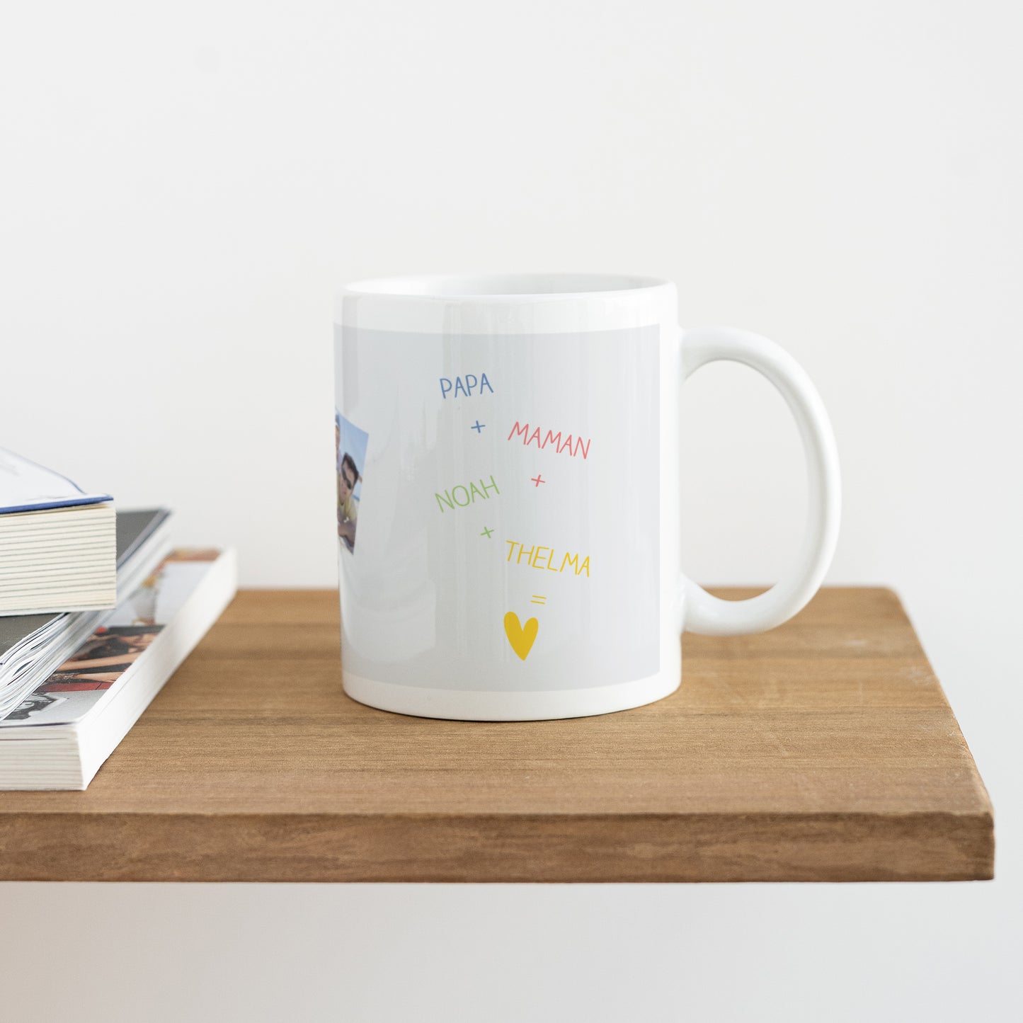 Mug Objets Blanc Papa Fan photo N° 4