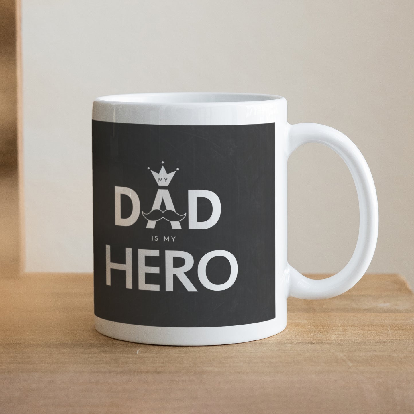 Mug Objets Blanc My hero photo N° 1