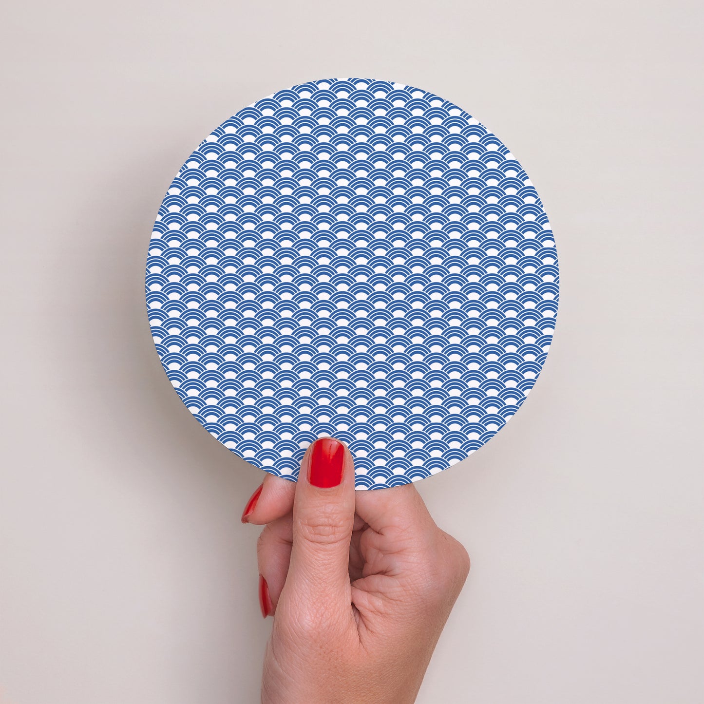 Faire-part Baptême Rond Le grand Saut photo N° 3