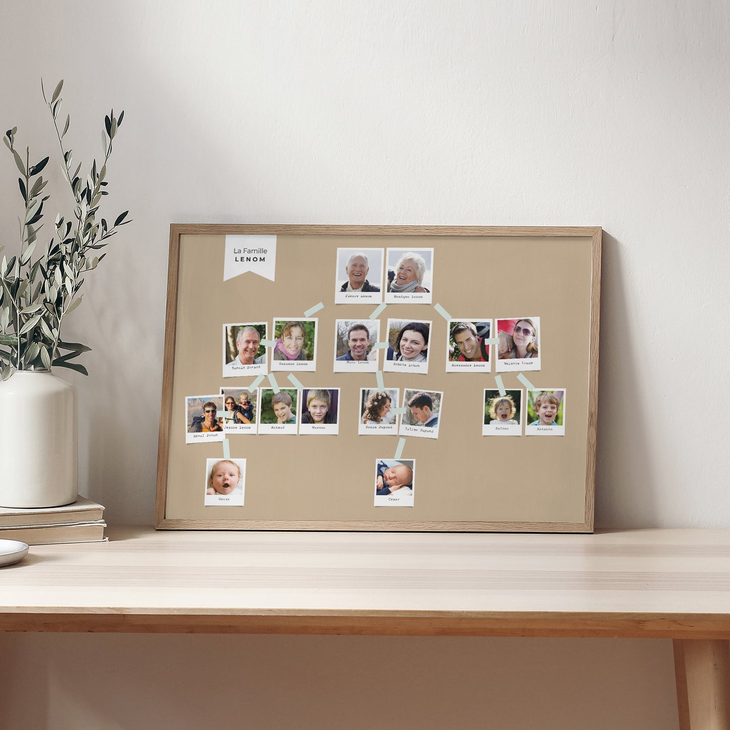Affiche Photos Paysage 90 x 60 cm Racines familiales photo N° 2