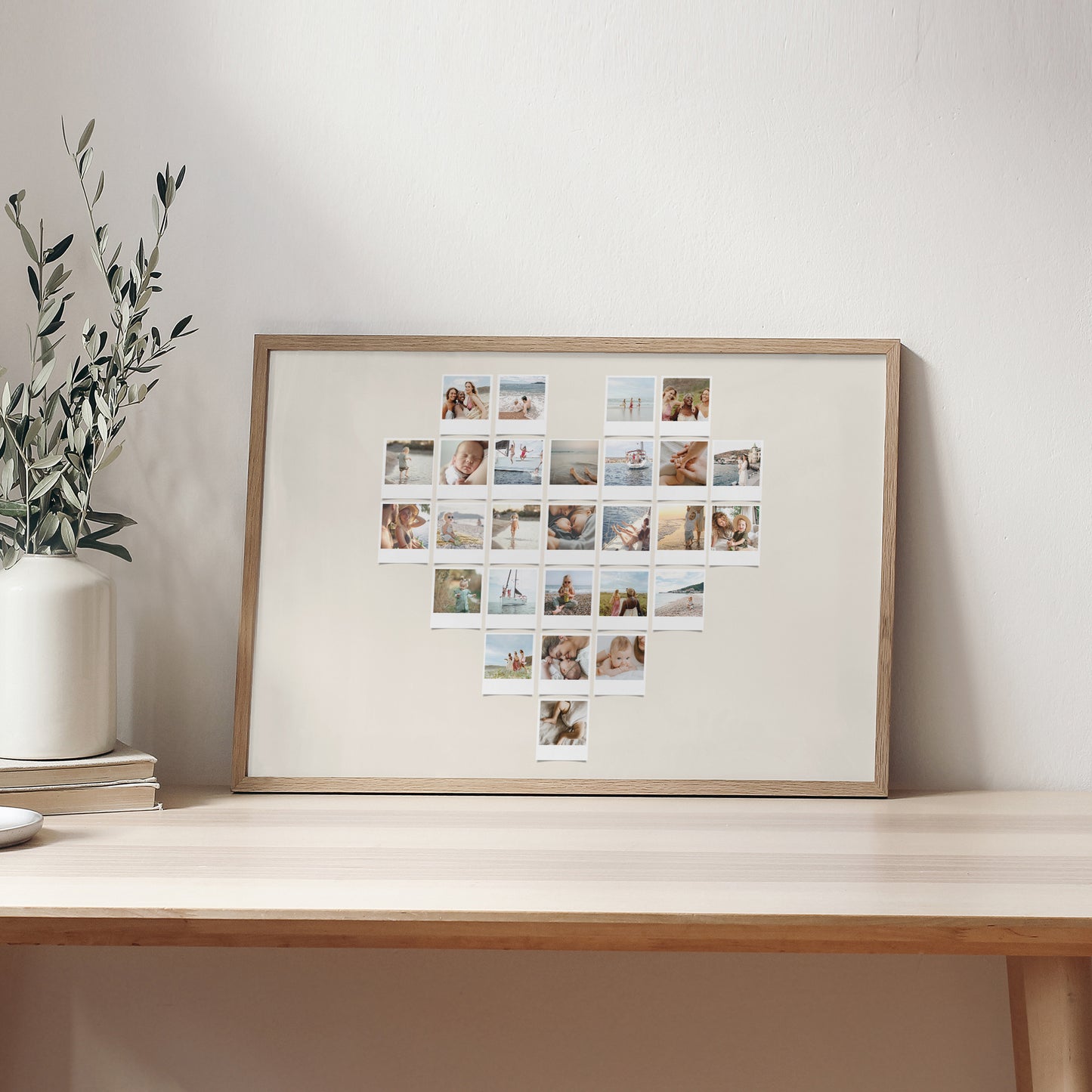 Affiche Photos Paysage 90 x 60 cm Coeur Instantané photo N° 2