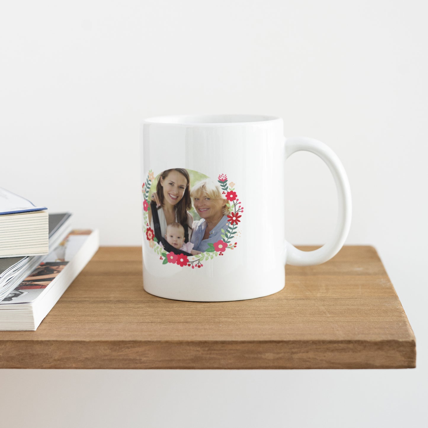 Mug Objets Blanc Couronne de Fête photo N° 4