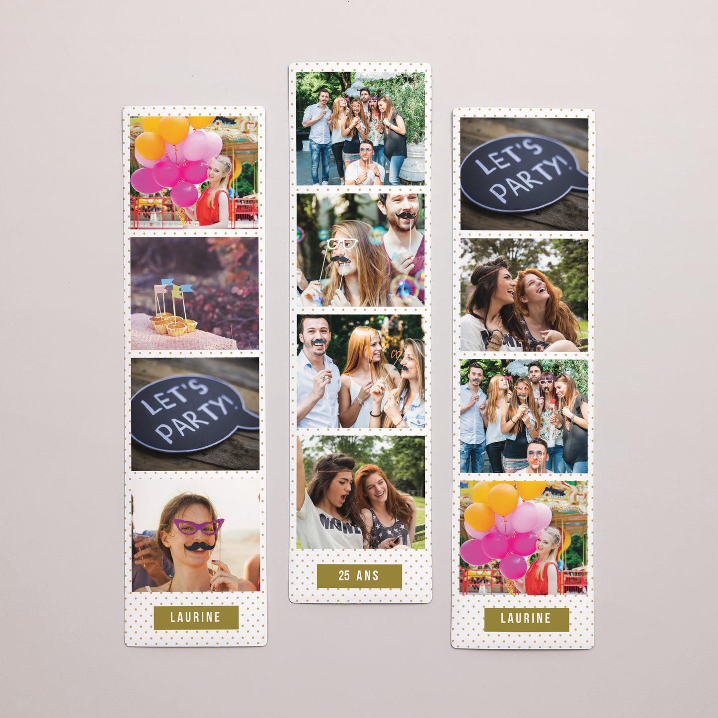 Tirage photo Photos Lot de 3, magnétique Fiesta boum boum photo N° 1