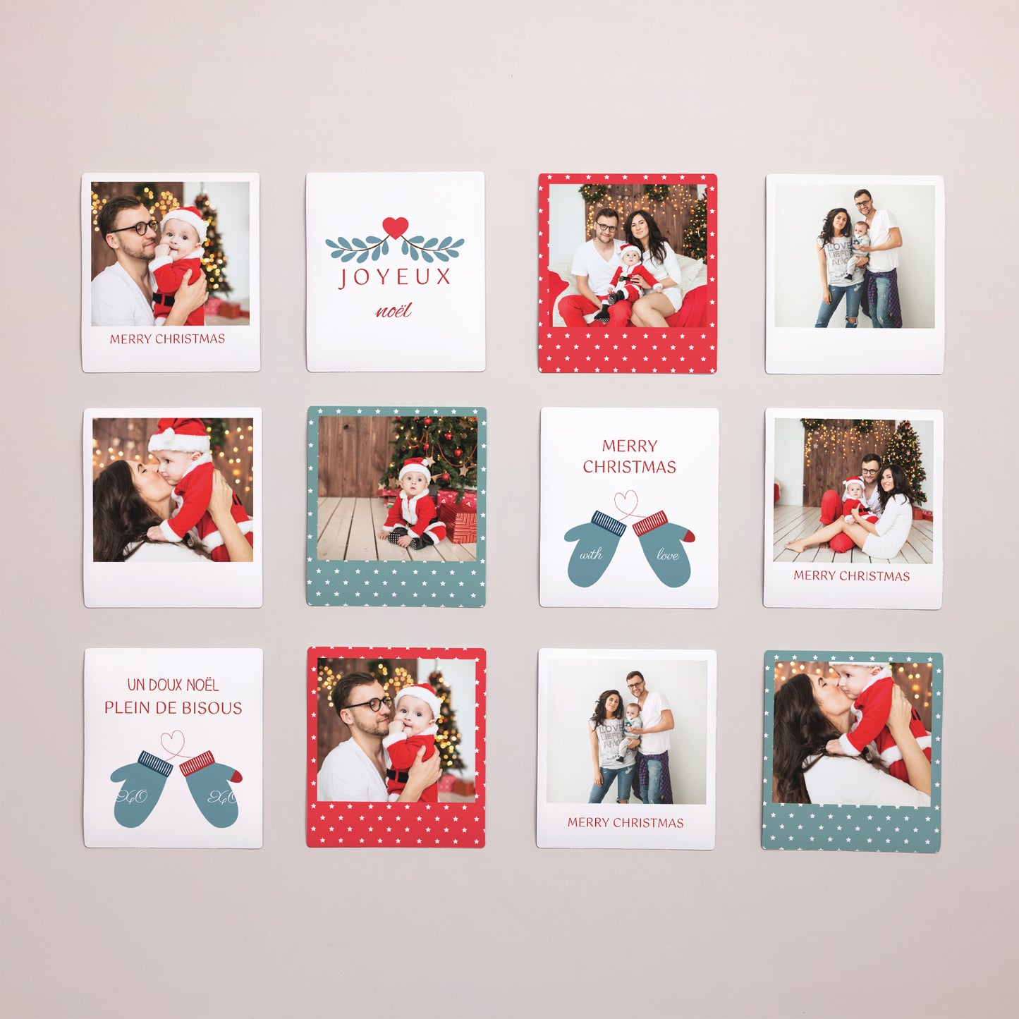 Tirage photo Photos Lot de 12, magnétique Happy II photo N° 1