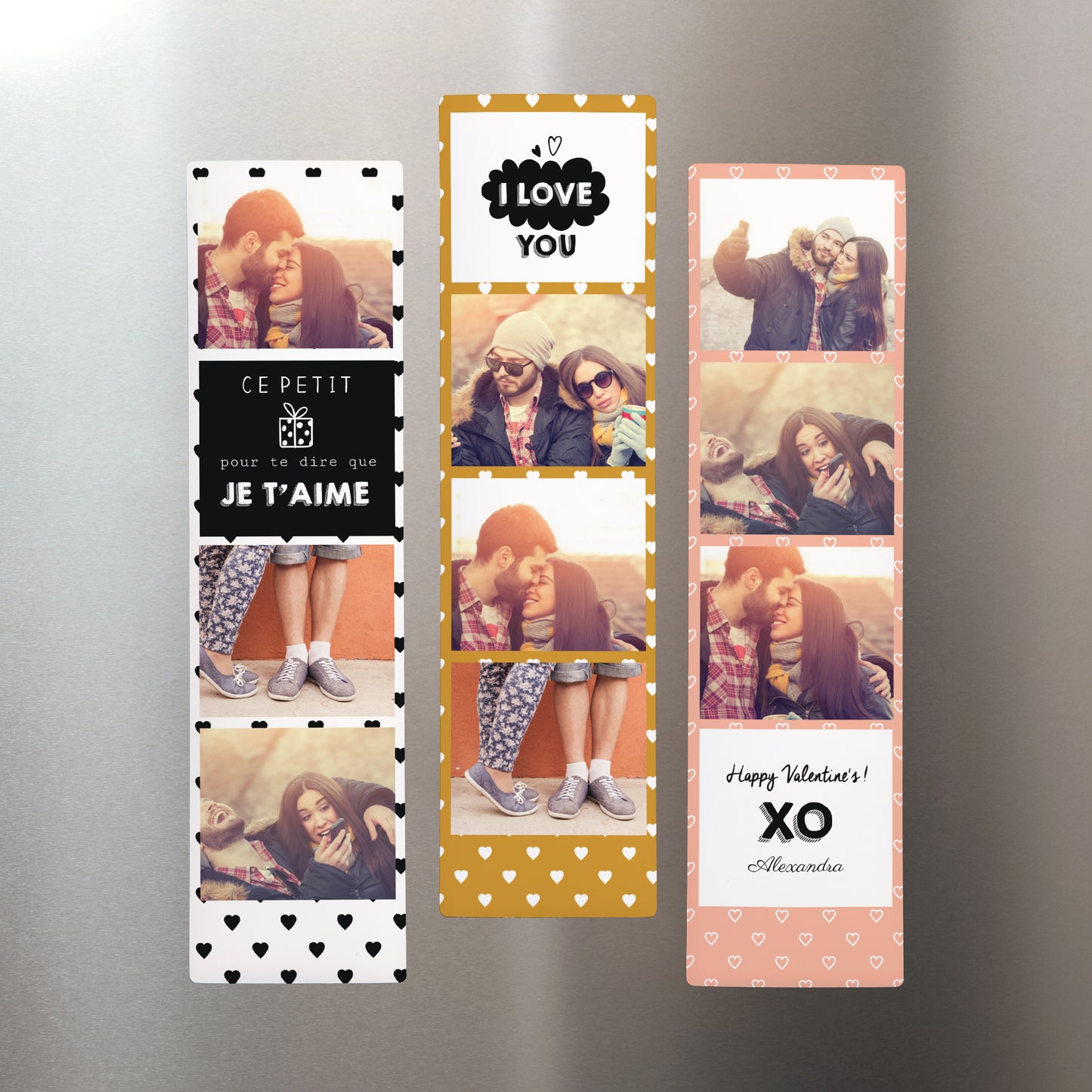 Tirage photo Photos Lot de 3, magnétique Dingue de toi II photo N° 1