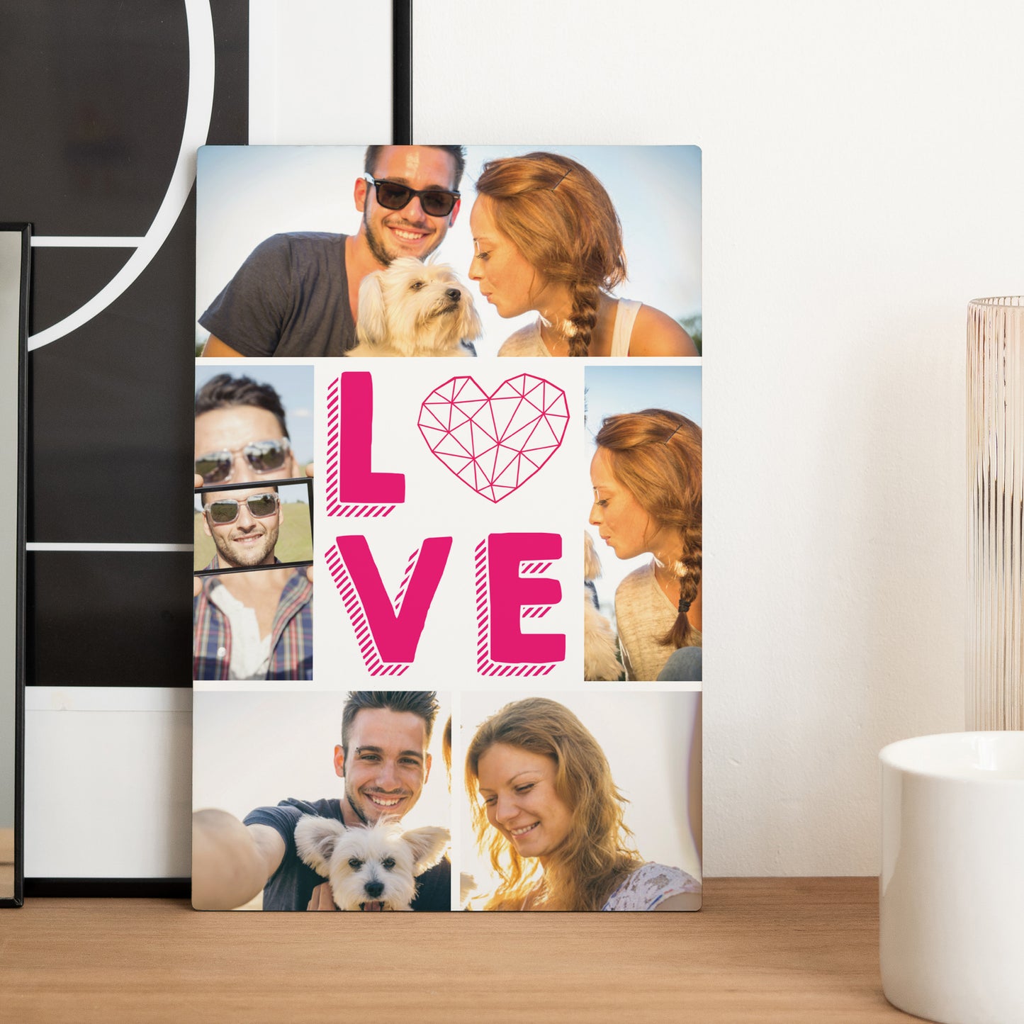Cadre photo Objets Portrait Big love photo N° 2