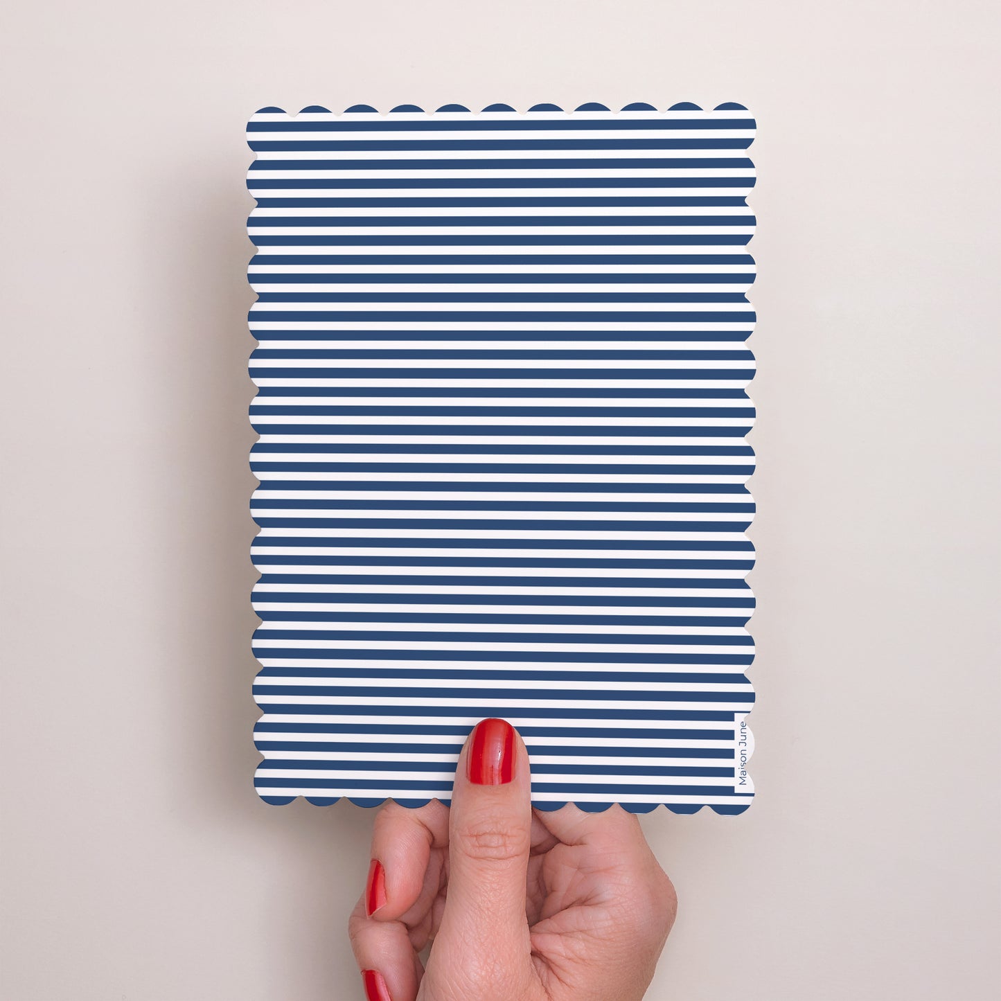 Faire-part Confirmation Portrait, bords biscuit Confiance en l'Eternel photo N° 3