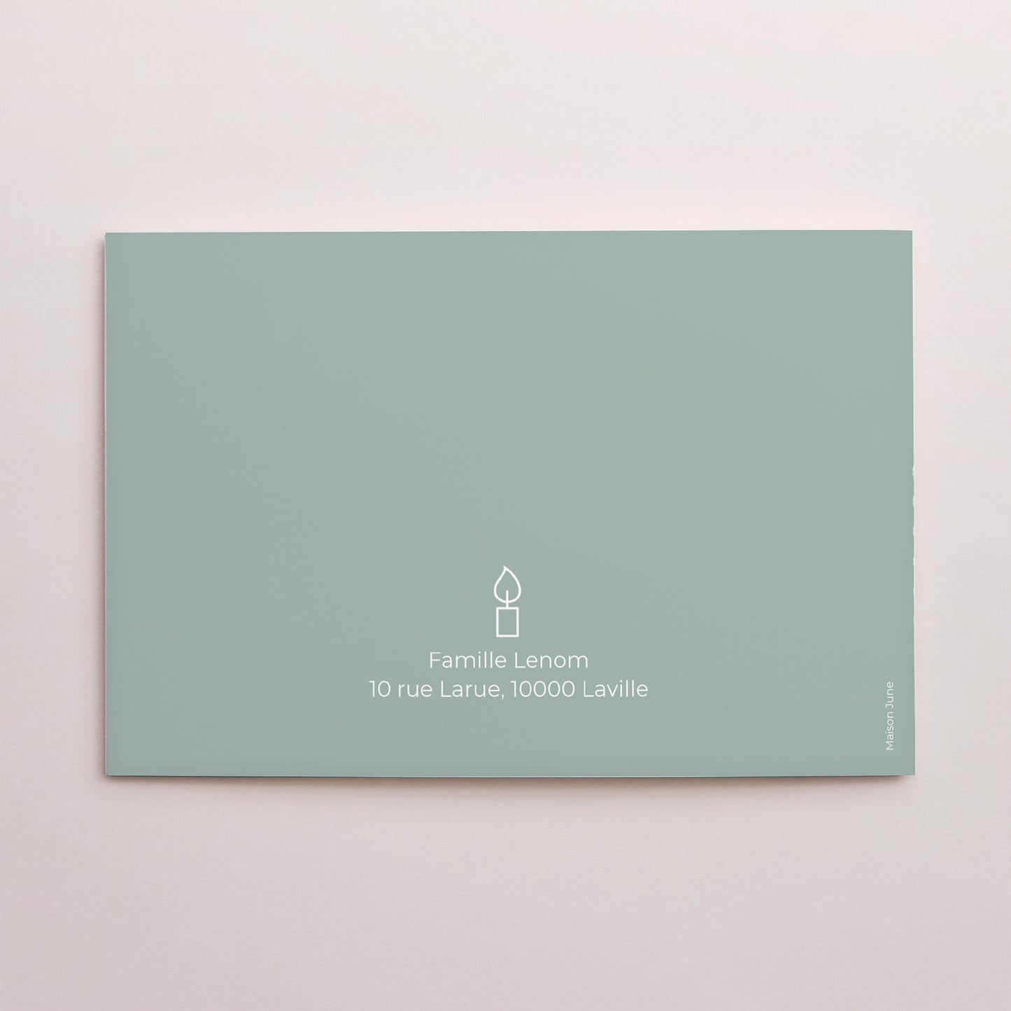 Faire-part Confirmation Double volet paysage Saint Esprit photo N° 3