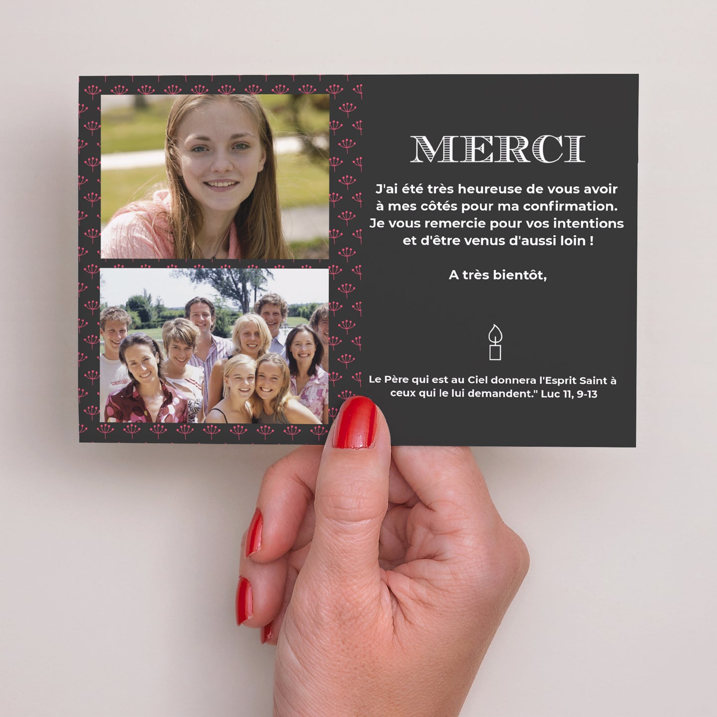 Remerciements Confirmation Paysage Confirmation, merci photo N° 3