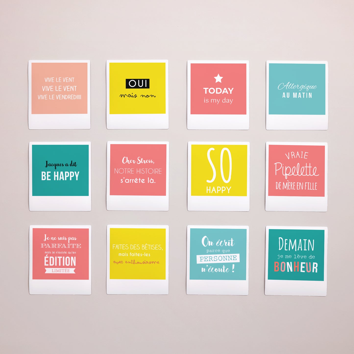 Tirage photo Photos Lot de 12, magnétique Couleurs du jour photo N° 1