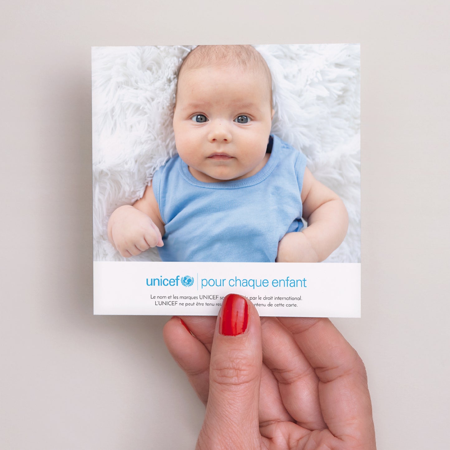 Remerciements Naissance Carré Esprit doux photo N° 3