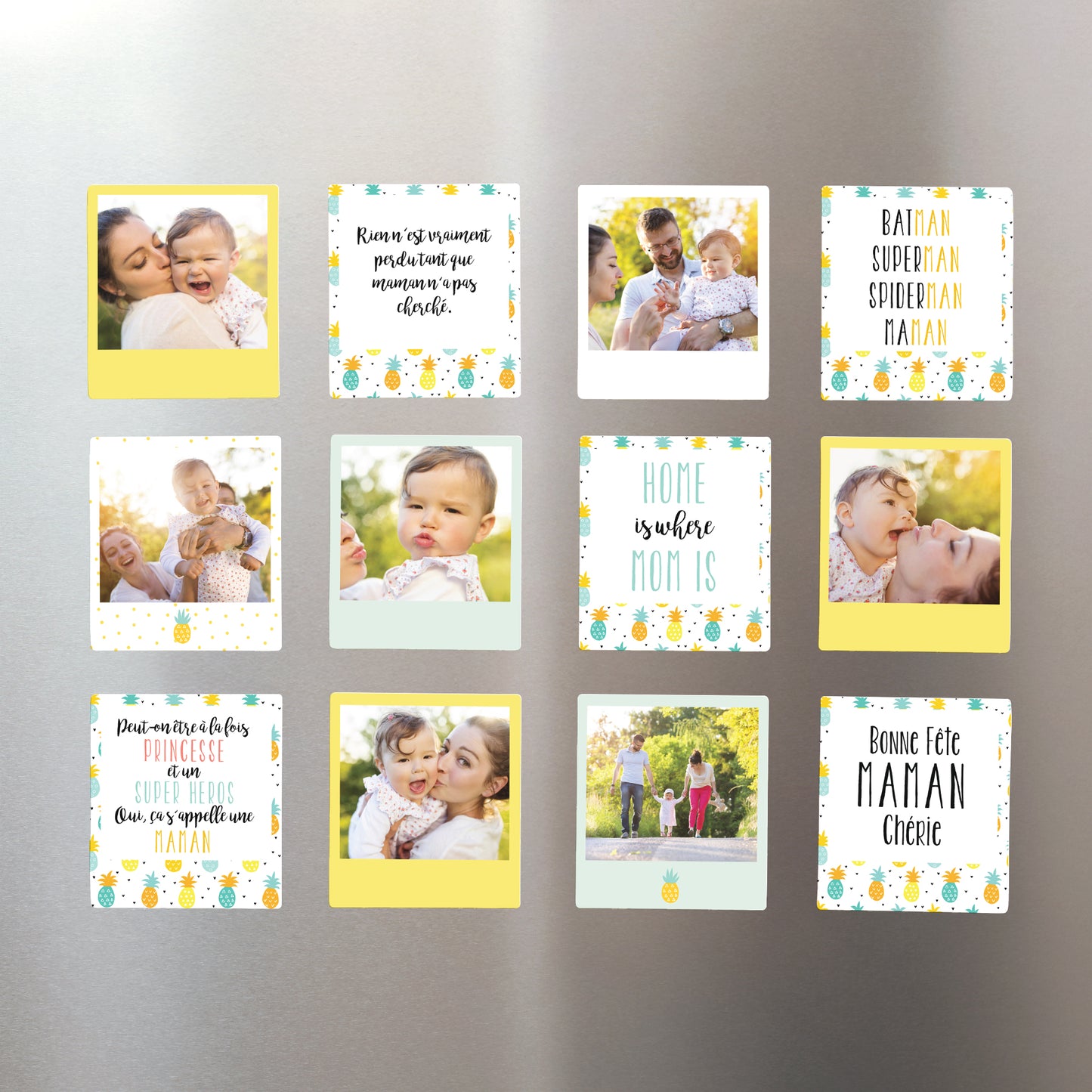 Tirage photo Photos Lot de 12, magnétique Ma Maman chérie photo N° 1