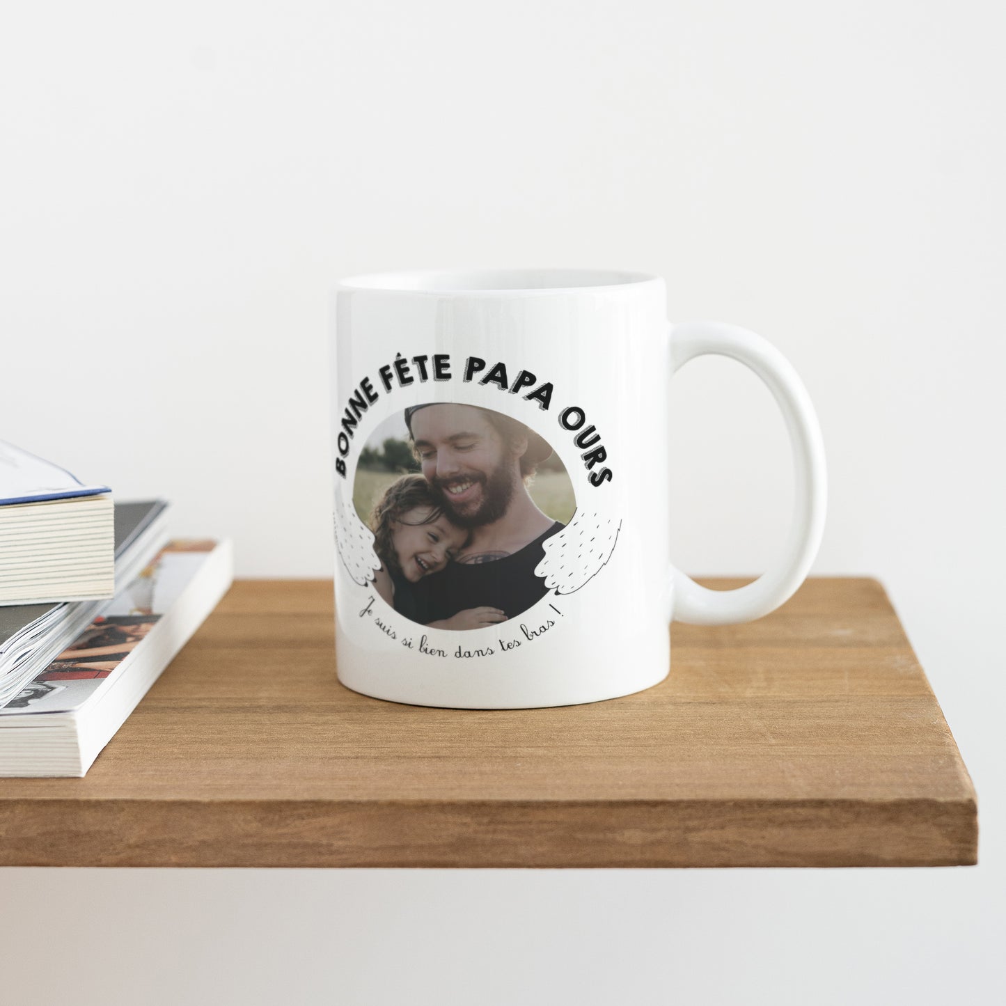 Mug Objets Blanc Daddy Ours photo N° 4
