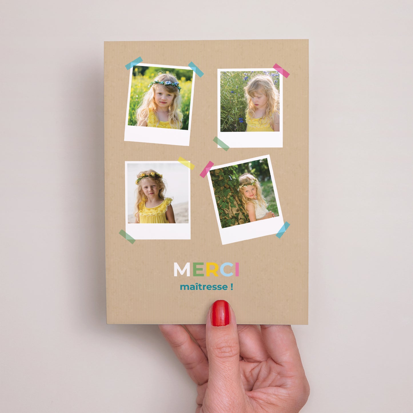 Faire-part Objets Portrait Future Collégienne photo N° 2