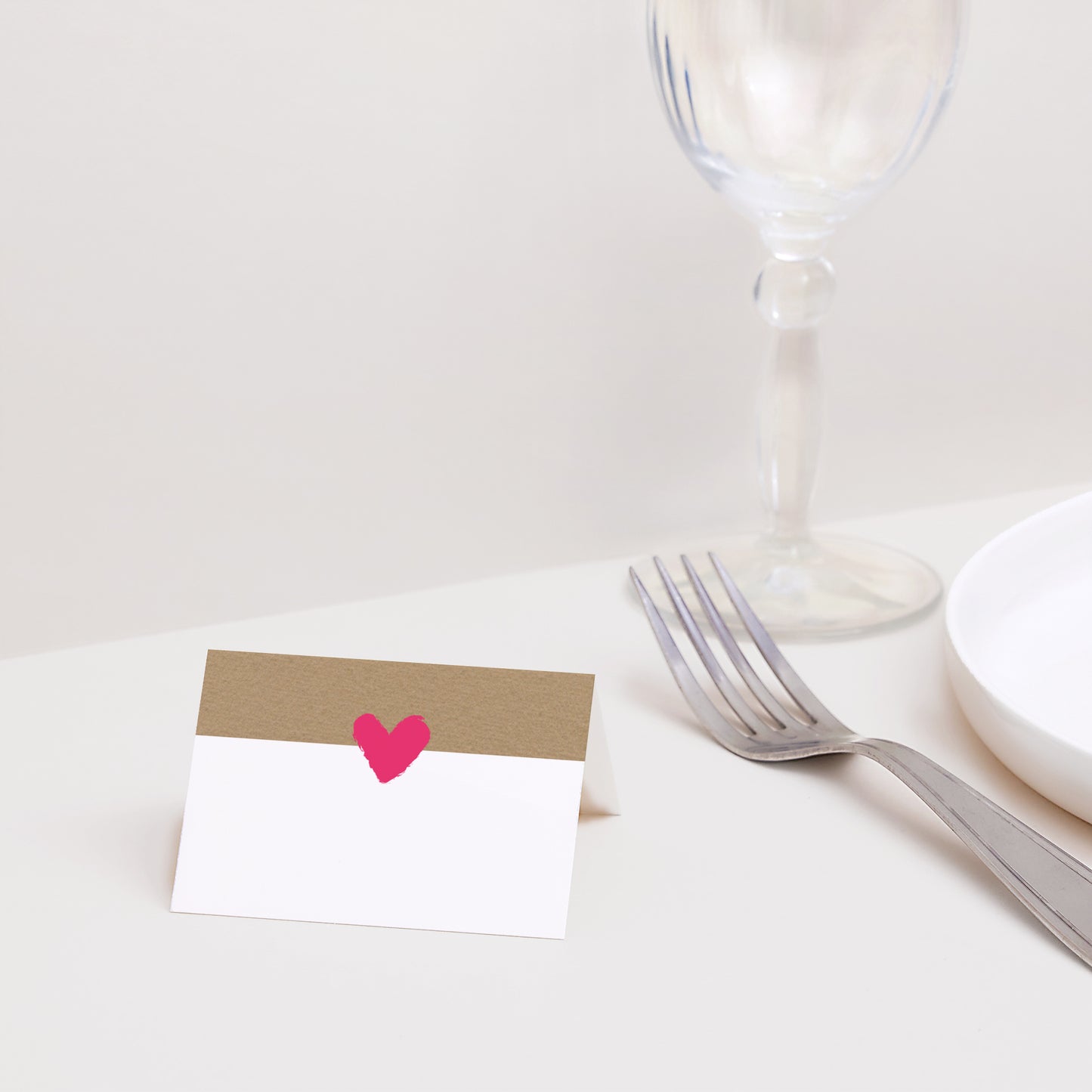 Marque-place Mariage 2 volets Love story photo N° 2