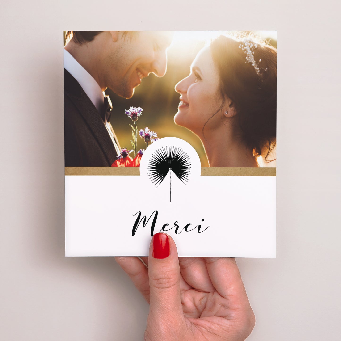Remerciements Mariage Carré Love is Life photo N° 2
