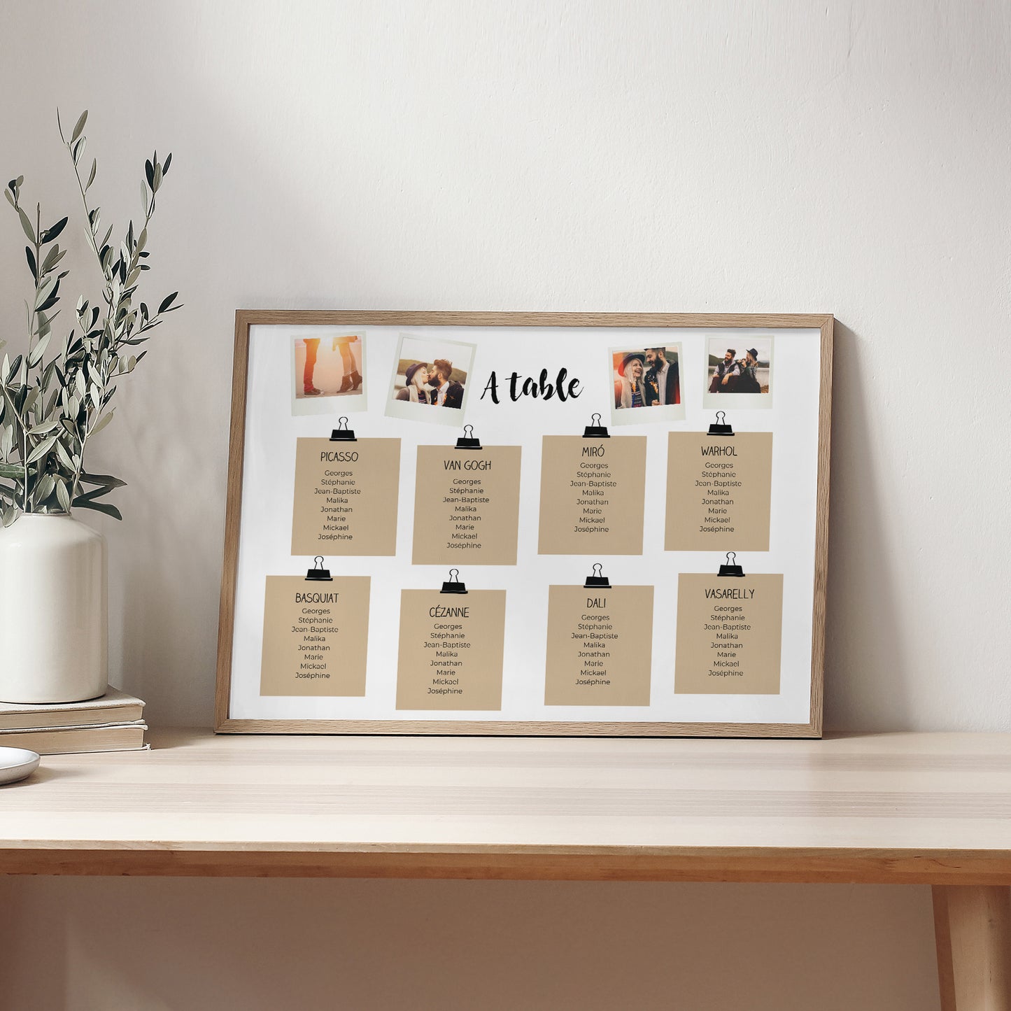 Affiche Photos Paysage 90 x 60 cm Plan de table Art photo N° 2