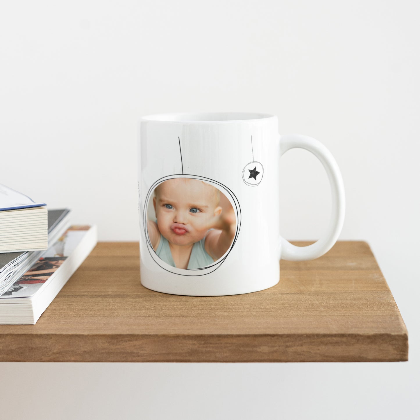 Mug Objets Blanc Boules Noël & Etoiles photo N° 4