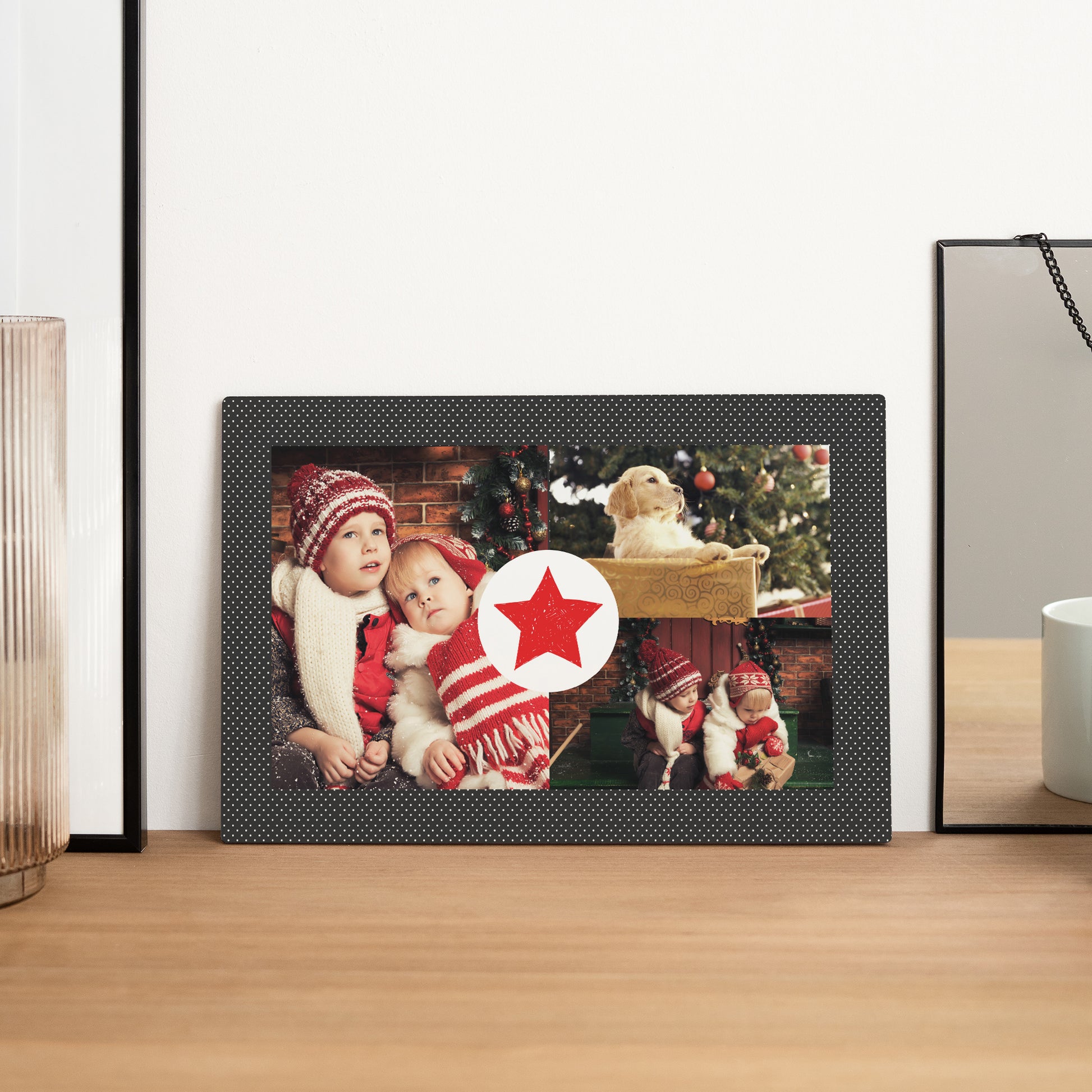 Cadre photo Objets Paysage Etoile Rouge photo N° 2