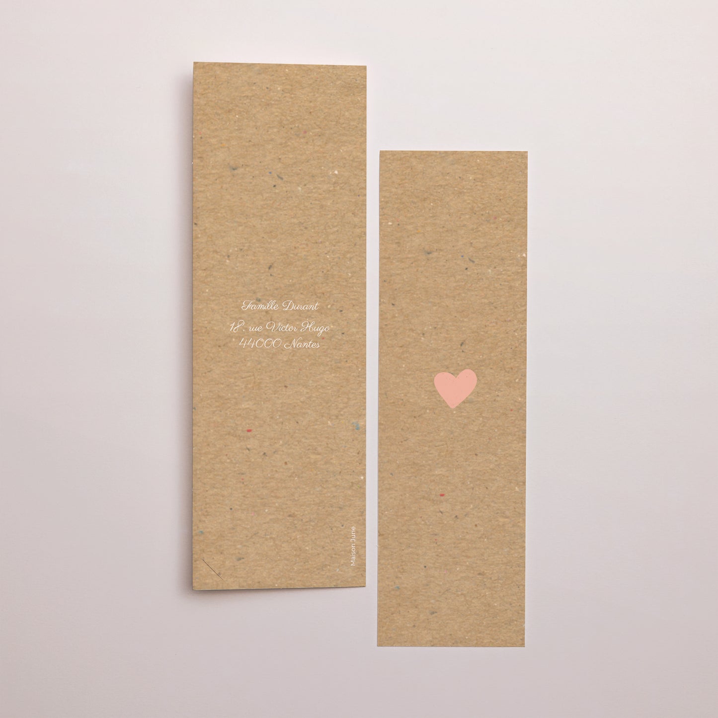 Faire-part Naissance Marque-page photo Attrape Rêve Girly Duo photo N° 3