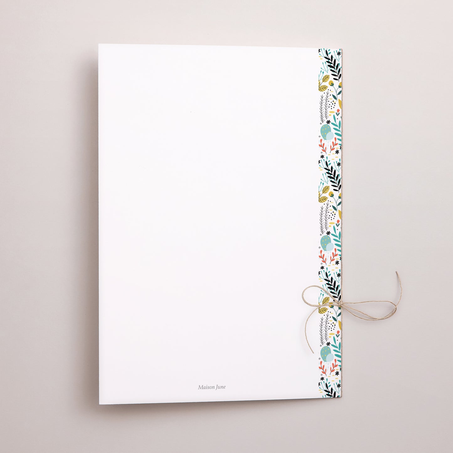 Livret de messe Mariage Double volet Prairie sauvage photo N° 3