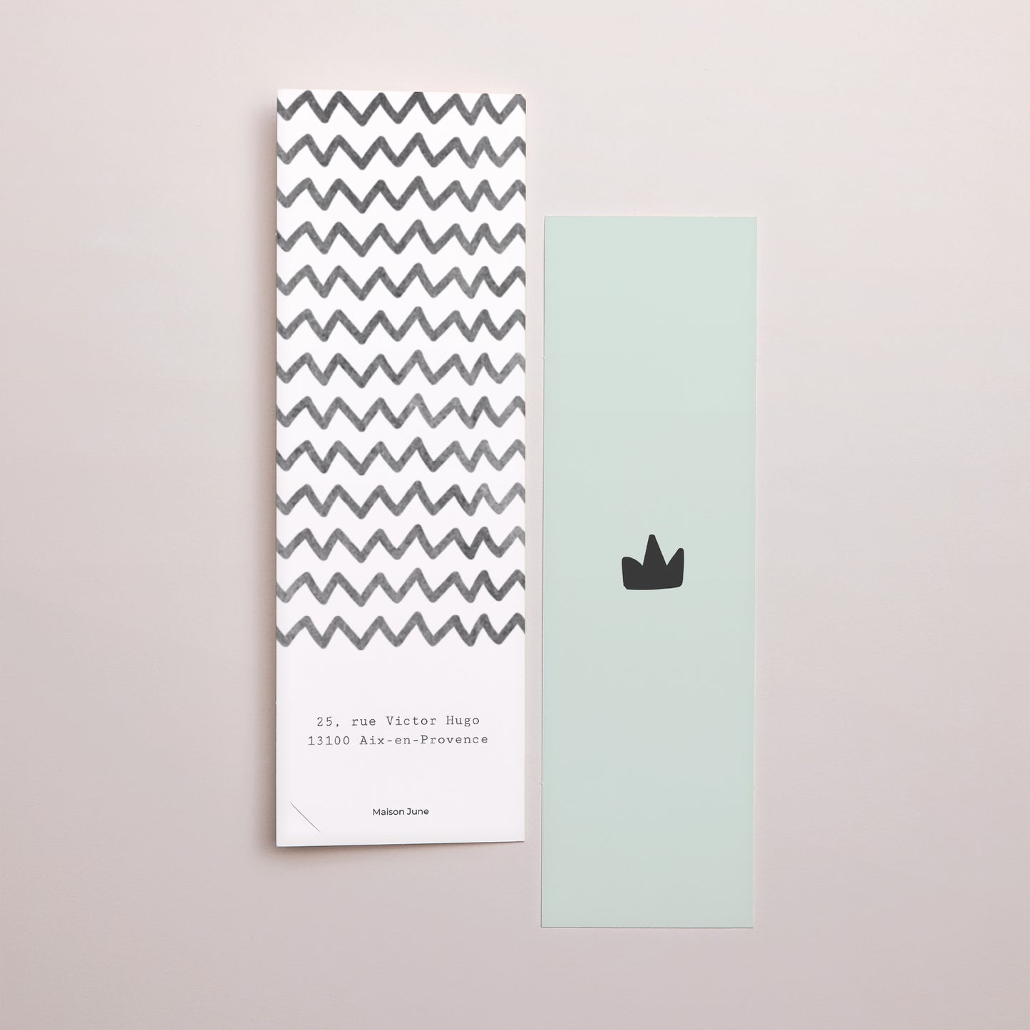 Faire-part Naissance Marque-page photo Petit roi photo N° 3