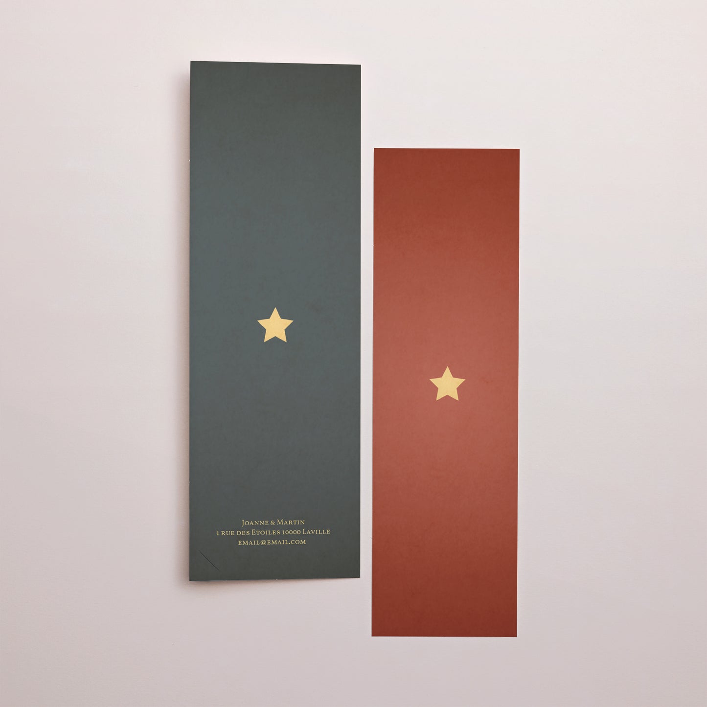 Faire-part Mariage Marque-page photo Fête foraine photo N° 3