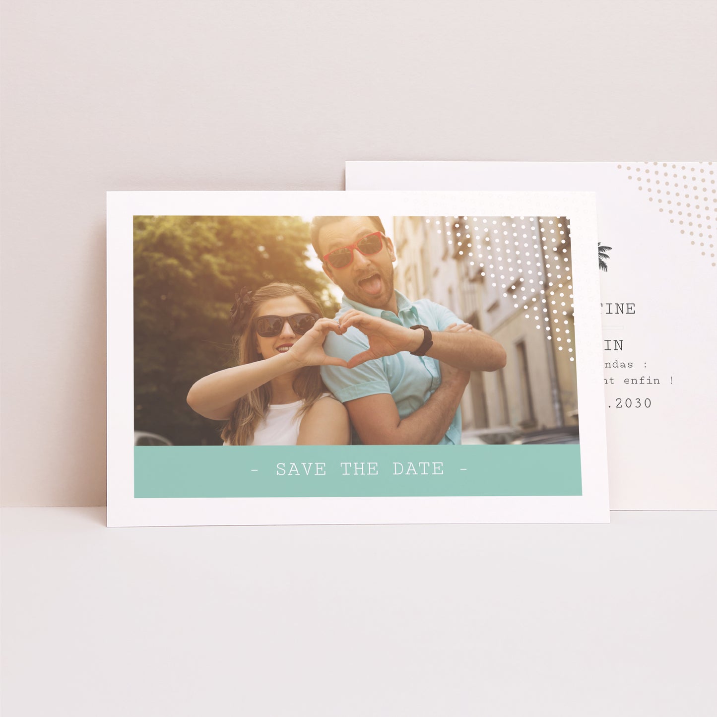 Save the date Mariage Paysage Direction Florida photo N° 1
