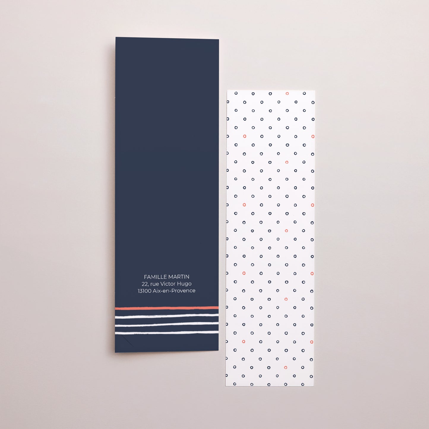 Faire-part Naissance Marque-page photo Petit Navire photo N° 3