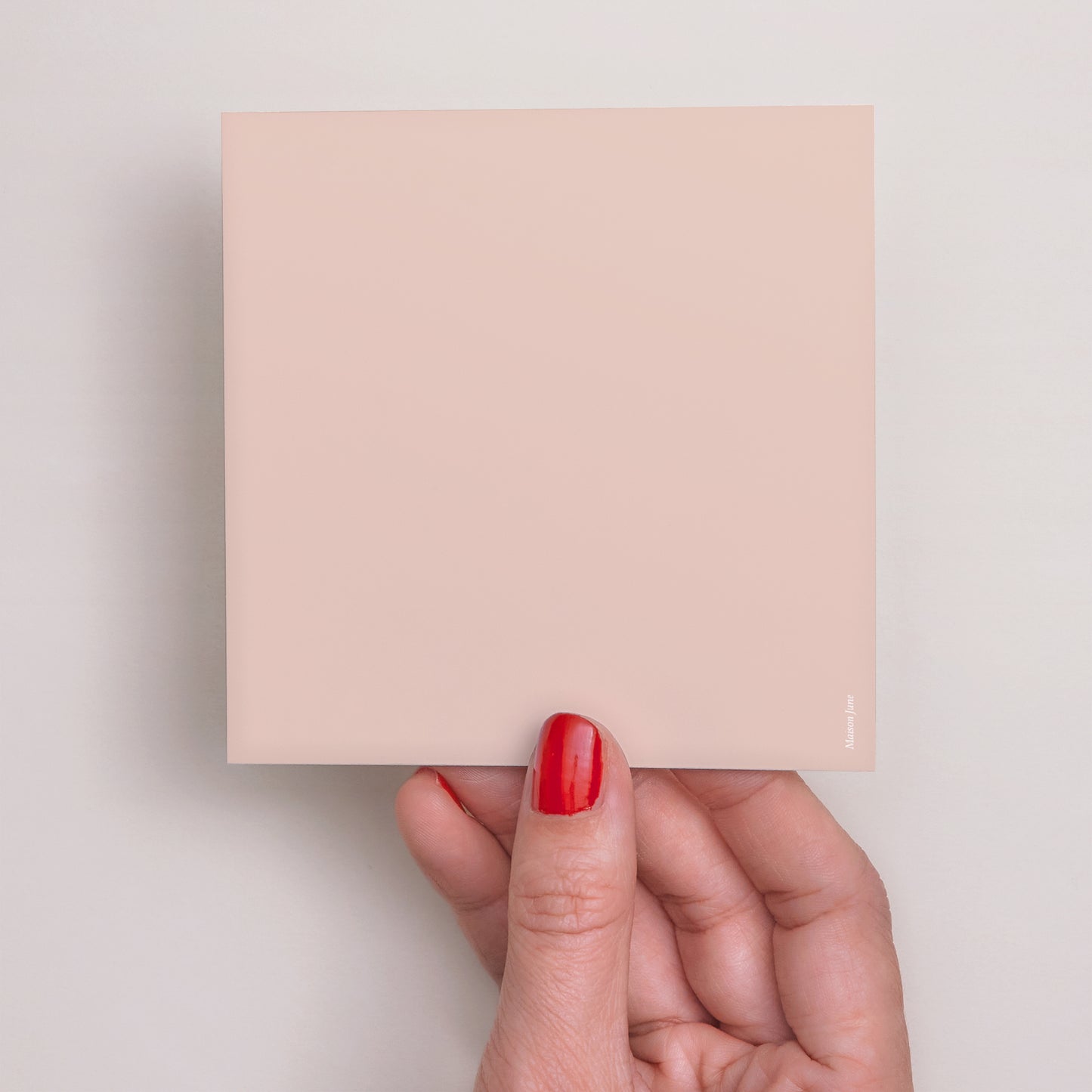 Remerciements Naissance Carré Lapin Vintage photo N° 3