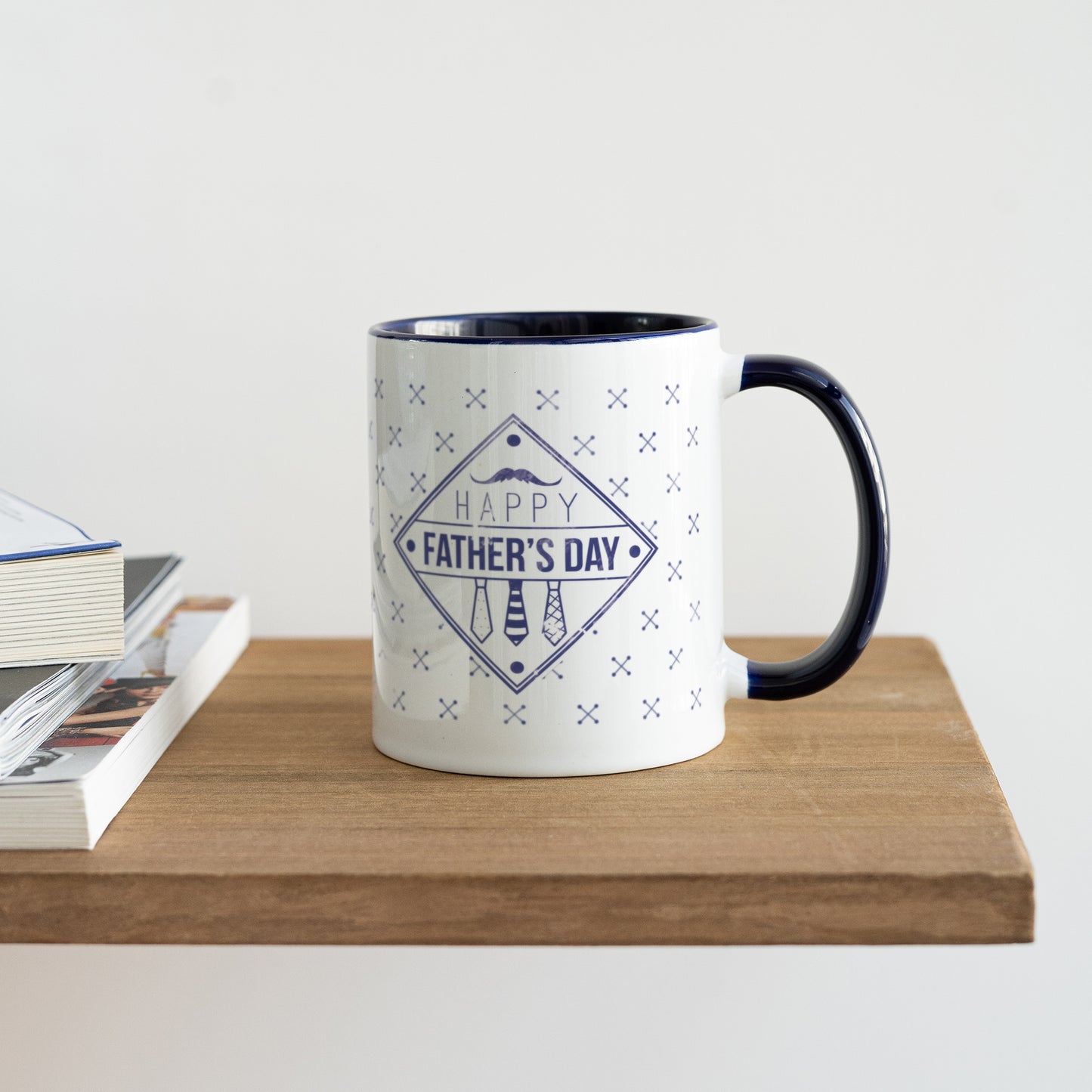 Mug Objets Bleu Papa Vintage photo N° 4