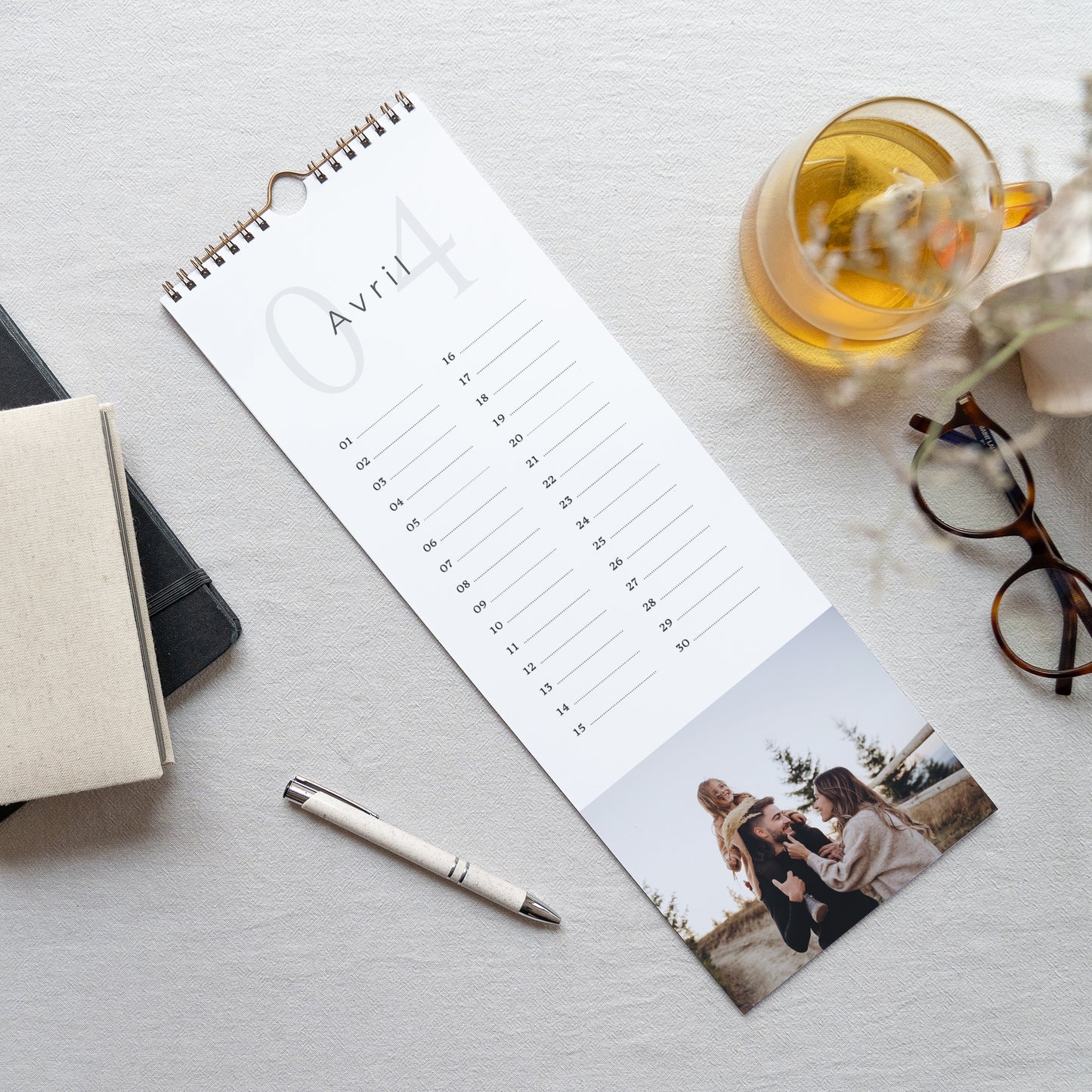 Calendrier Fin d'année Perpétuel Classique photo N° 3