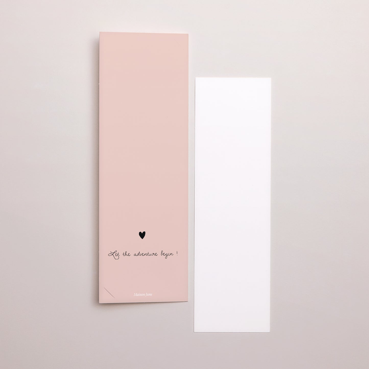 Remerciements Mariage Marque-page photo 2 coeurs photo N° 3