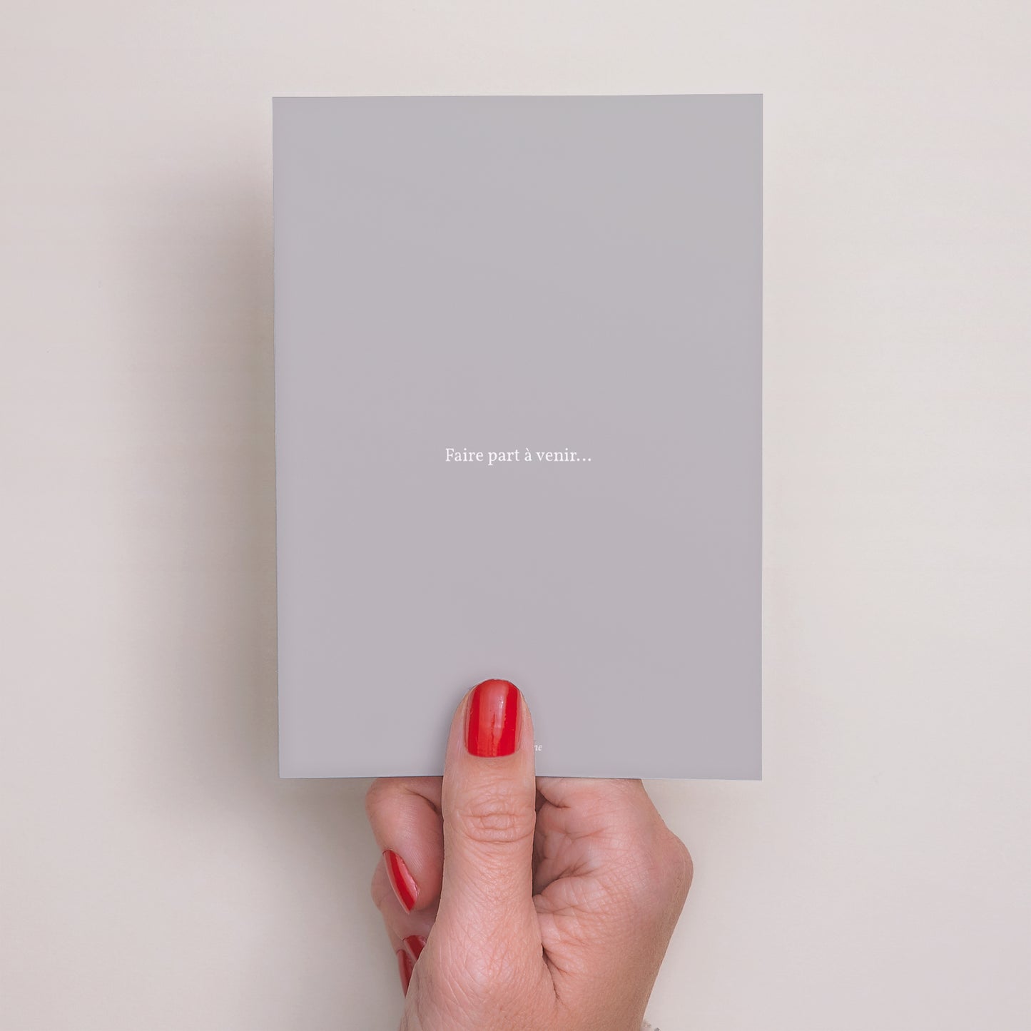 Save the date Mariage Portrait Bouquet de Lavande photo N° 3