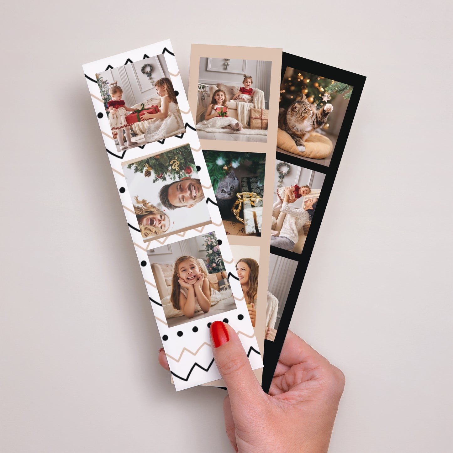 Tirage photo Photos Lot de 3 Chevrons Noël II photo N° 2