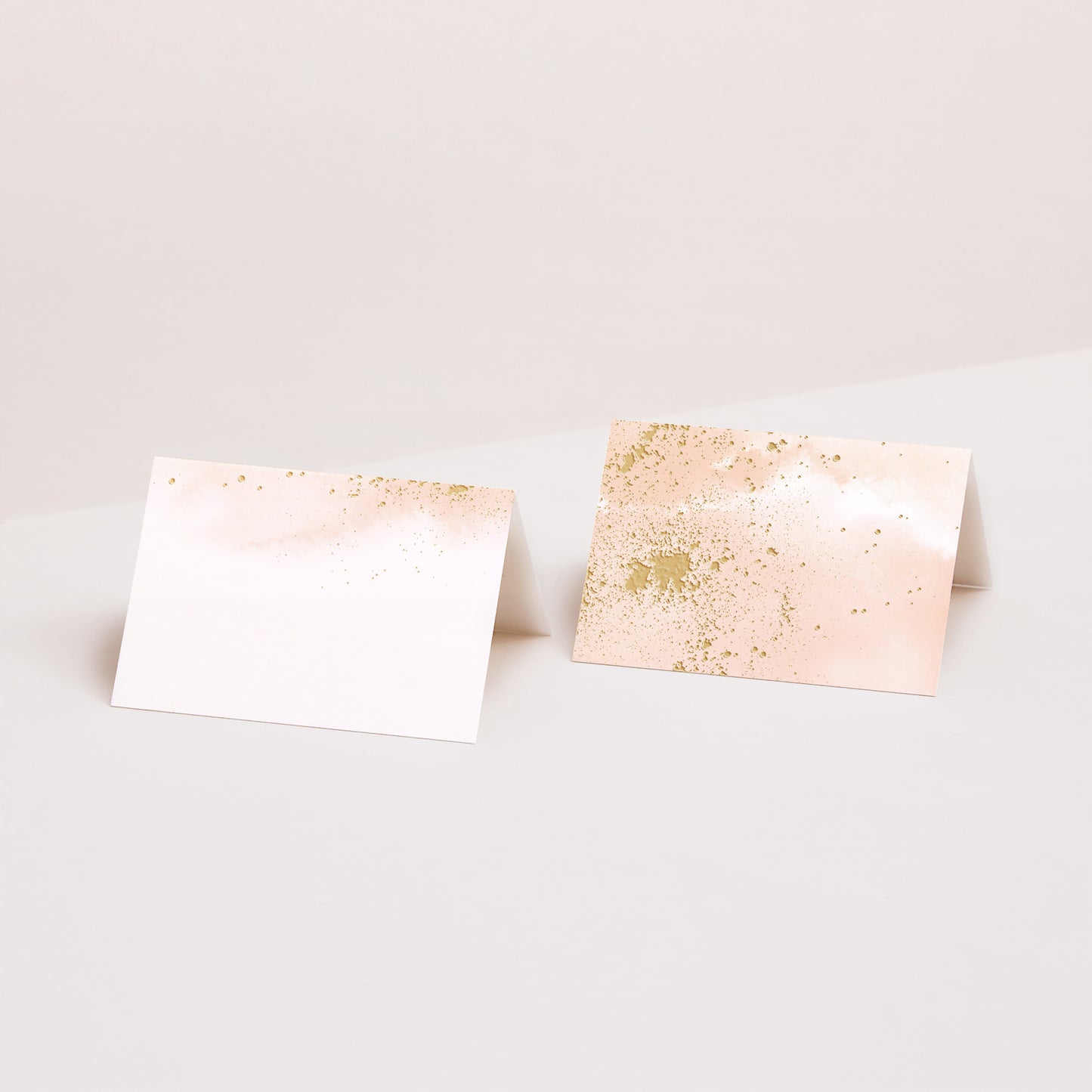 Marque-place Mariage 2 volets Aquarello photo N° 1