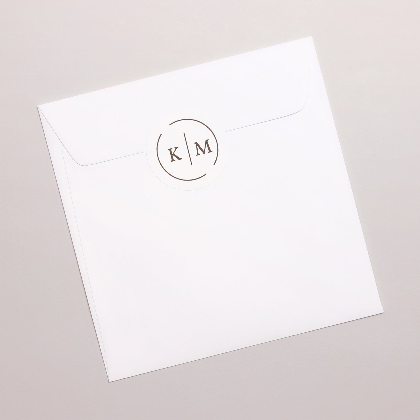 Sticker Mariage Rond Modern Nude photo N° 3