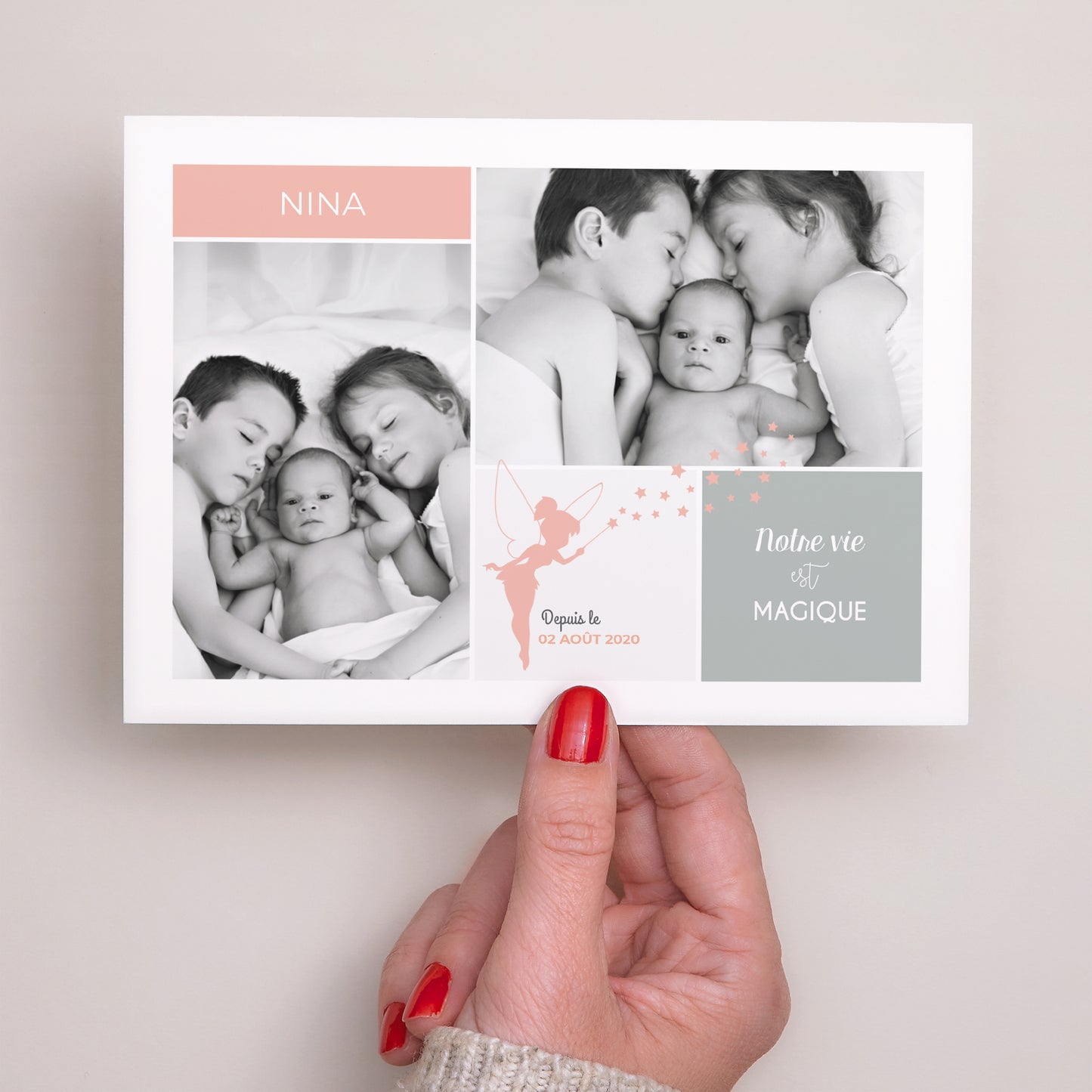 Faire-part Naissance Paysage c'est magique ! photo N° 3