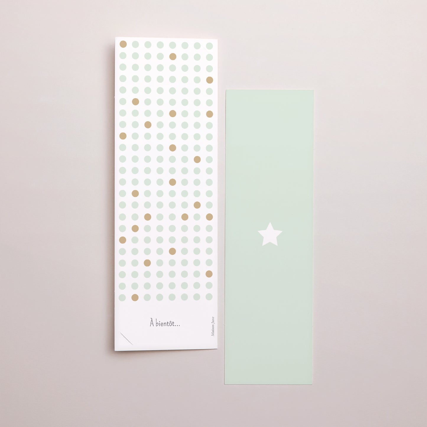 Faire-part Naissance Marque-page photo Éléphant en Or photo N° 3