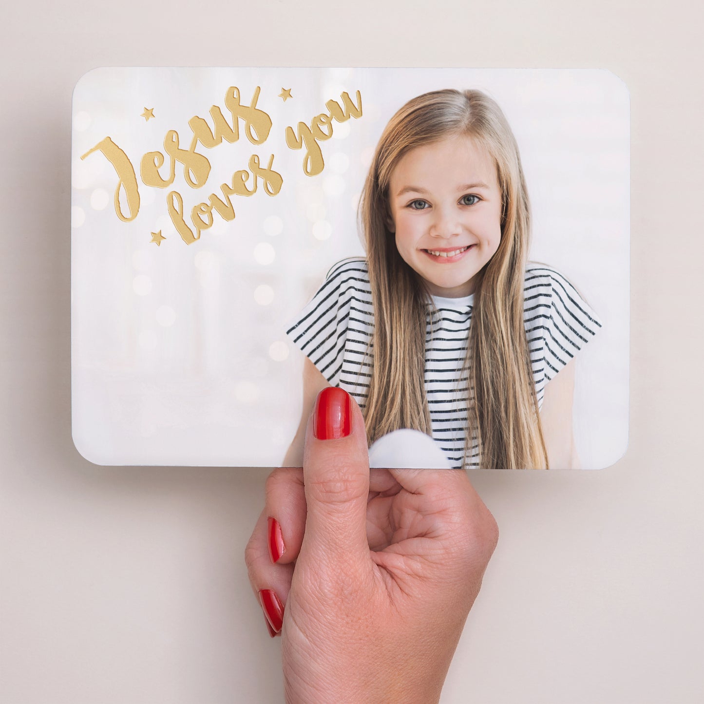 Faire-part Communion Paysage, bords arrondis Holly Love photo N° 3