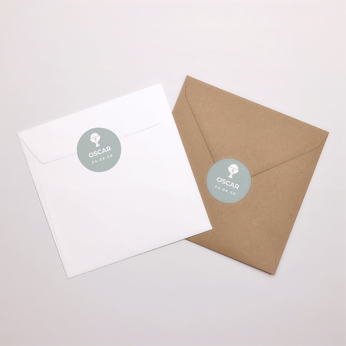 Sticker Communion Rond Ciboire photo N° 3