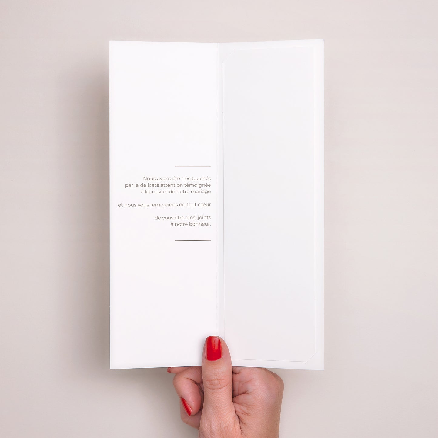 Remerciements Mariage Marque-page photo Constantinopolis photo N° 2