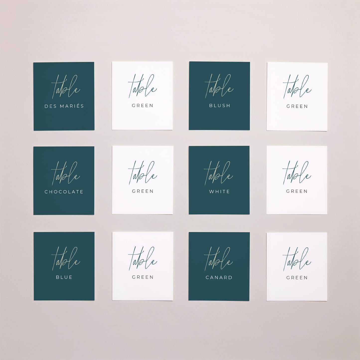 Tirage photo Mariage Lot de 12 Inchyra blue photo N° 1