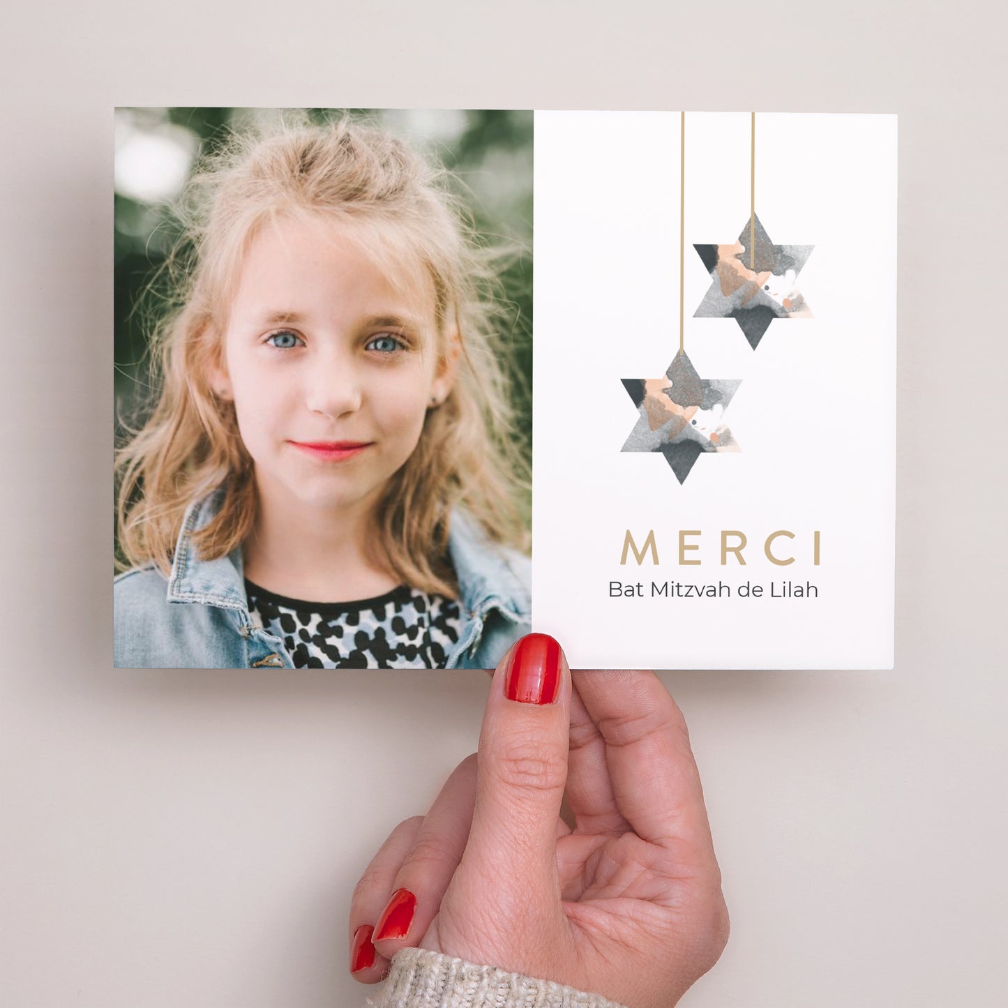 Remerciements Bar Mitzvah Paysage Ballons photo N° 3