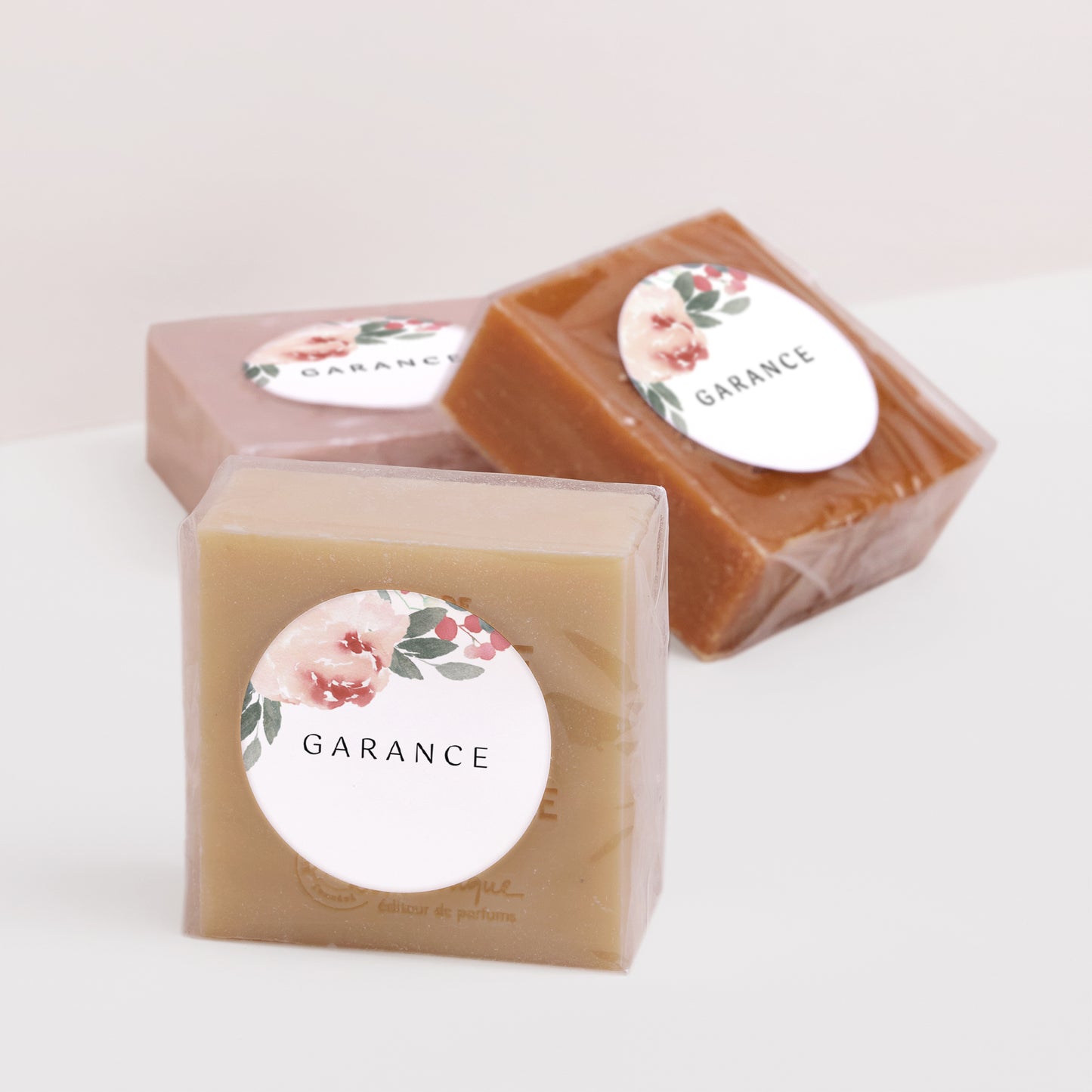 Sticker Naissance Rond Aquarelle Florale photo N° 2