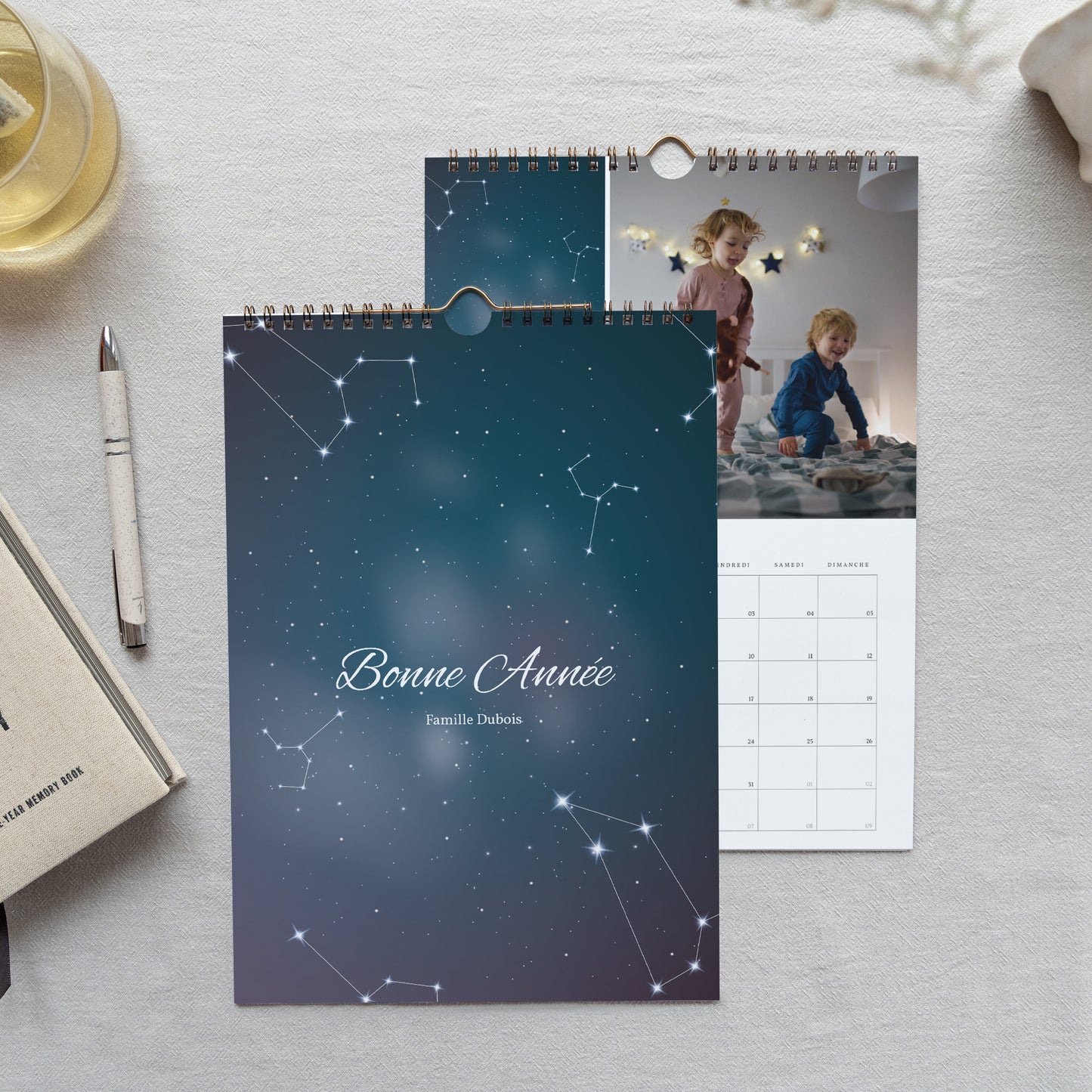 Calendrier Fin d'année Mural A4 Constellation photo N° 1