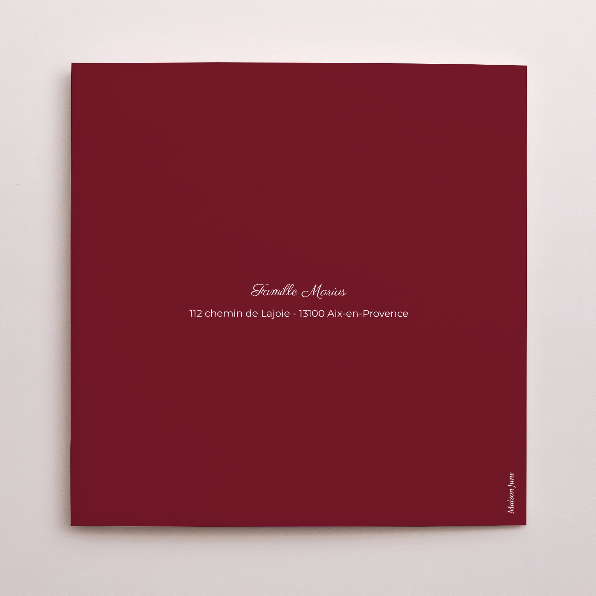 Carte de Noel Fin d'année Carré double volet Noël pétillant photo N° 3