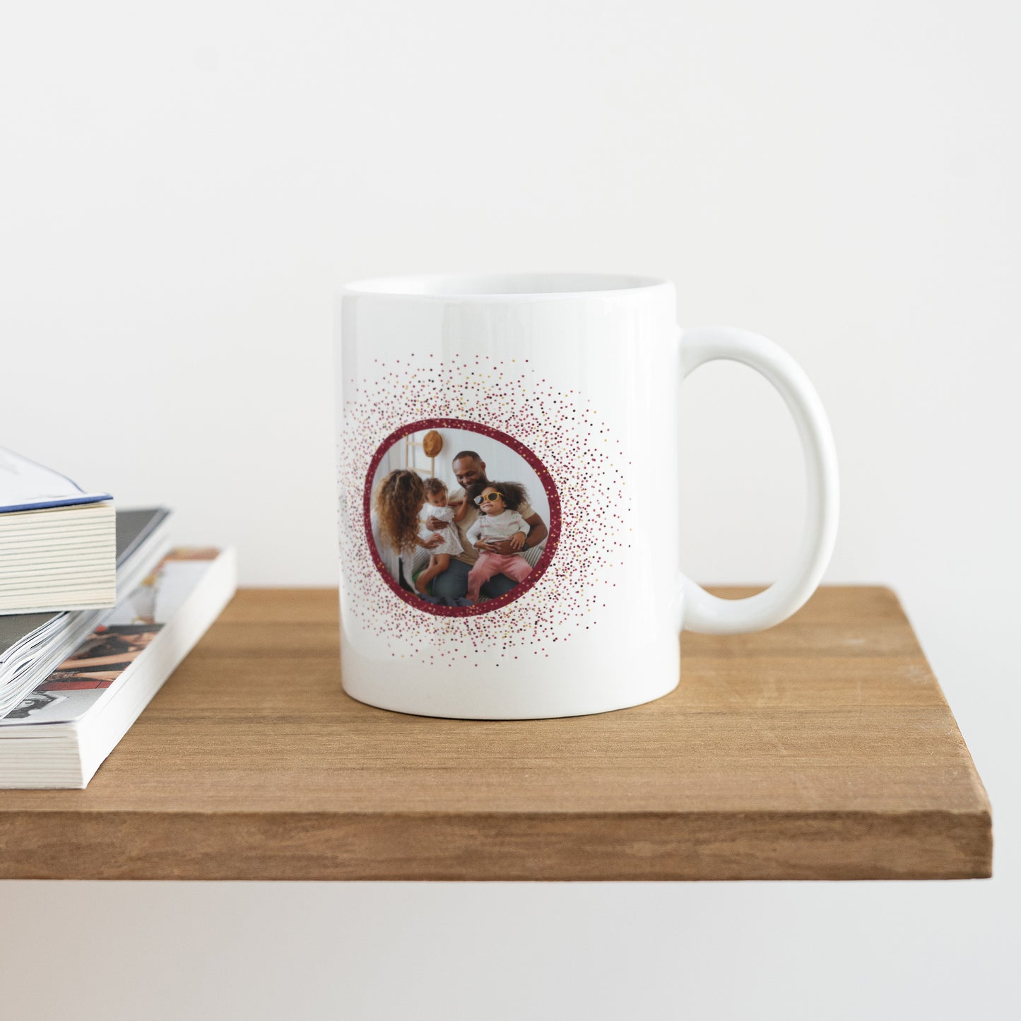 Mug Fin d'année Blanc Noël pétillant photo N° 4